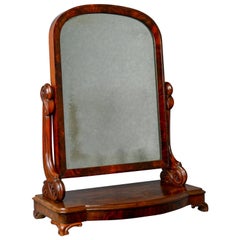 Antique Dressing Table Mirror, Victorian, Vanity, Toilet, Art Nouveau circa 1890