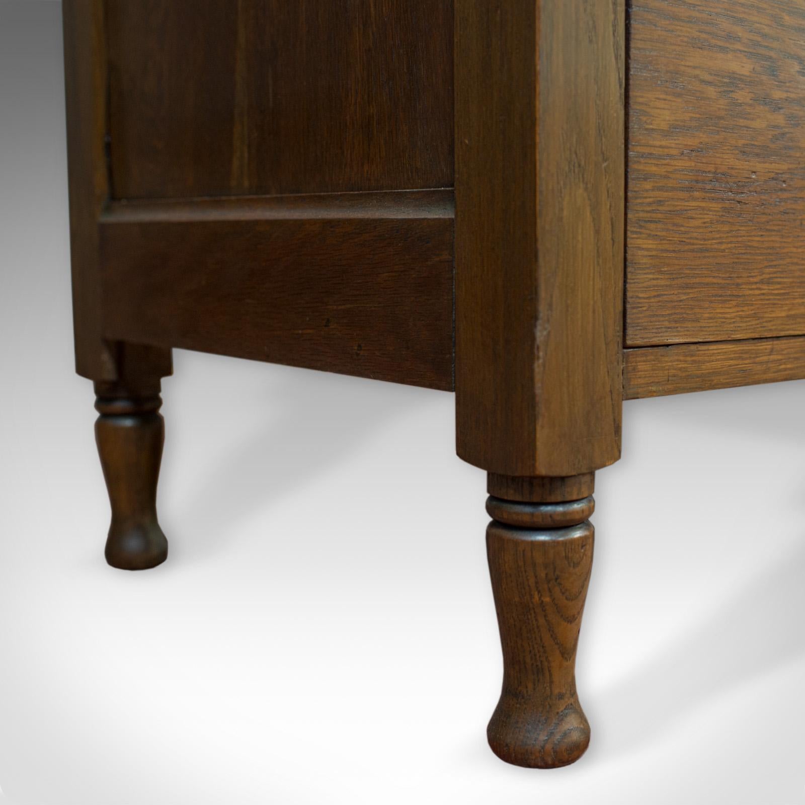 Coiffeuse ancienne:: Ray and Miles:: Edwardian:: Oak:: Vanity Chest:: circa 1910 3