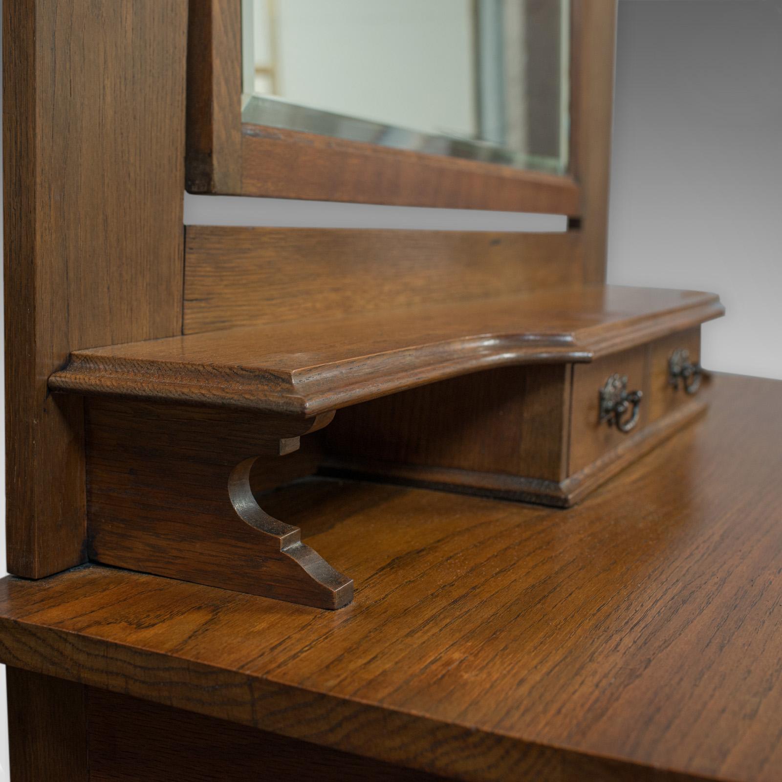 Coiffeuse ancienne:: Ray and Miles:: Edwardian:: Oak:: Vanity Chest:: circa 1910 2