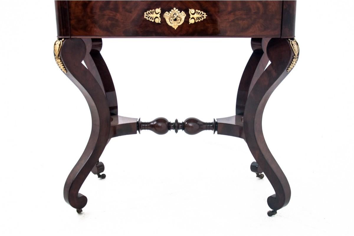 Empire Antique Dressing Table-Vanity, Northern Europe, circa 1880, After Renovation For Sale