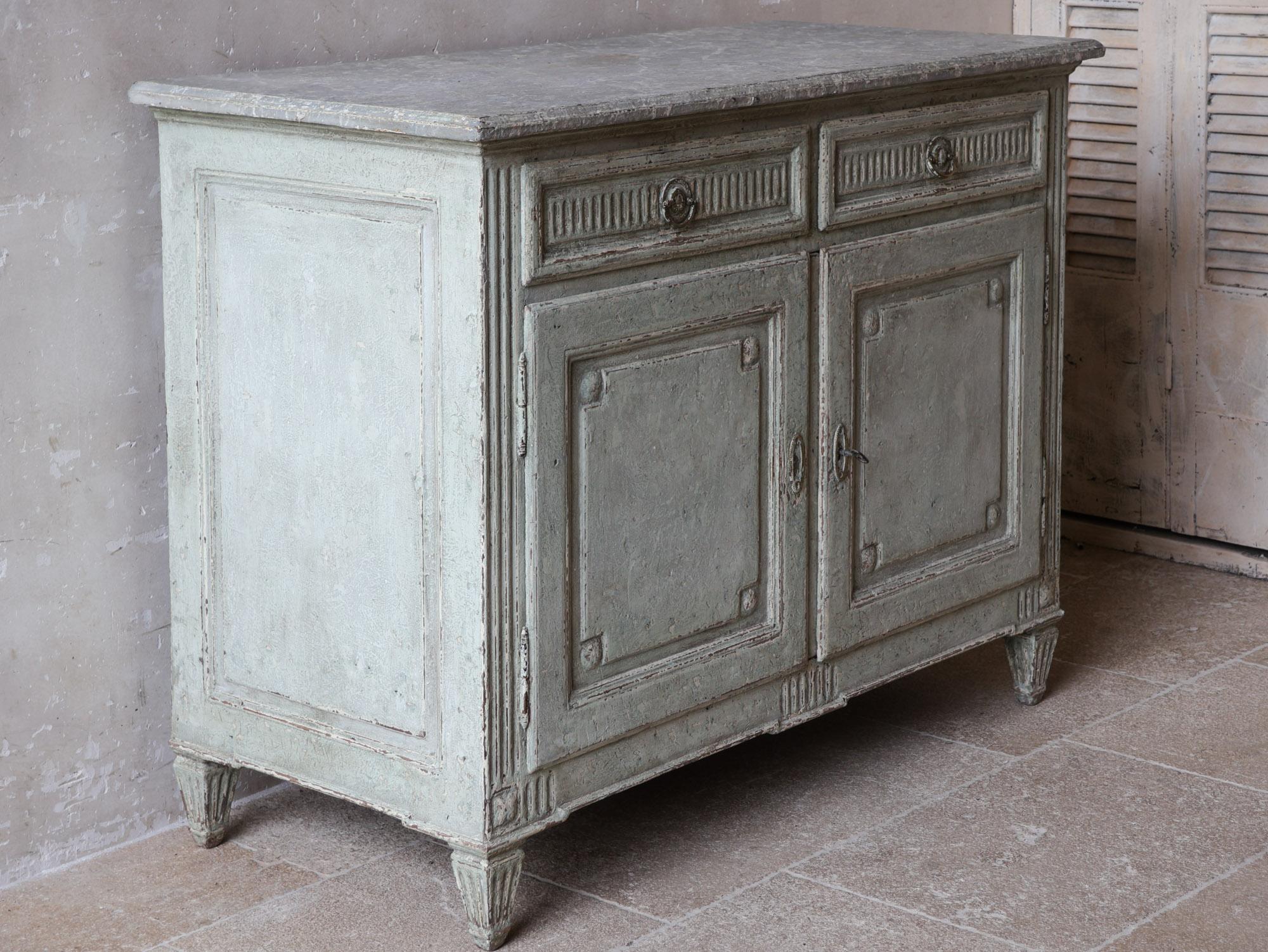 French Antique Dressser or Buffet from 19th-century France