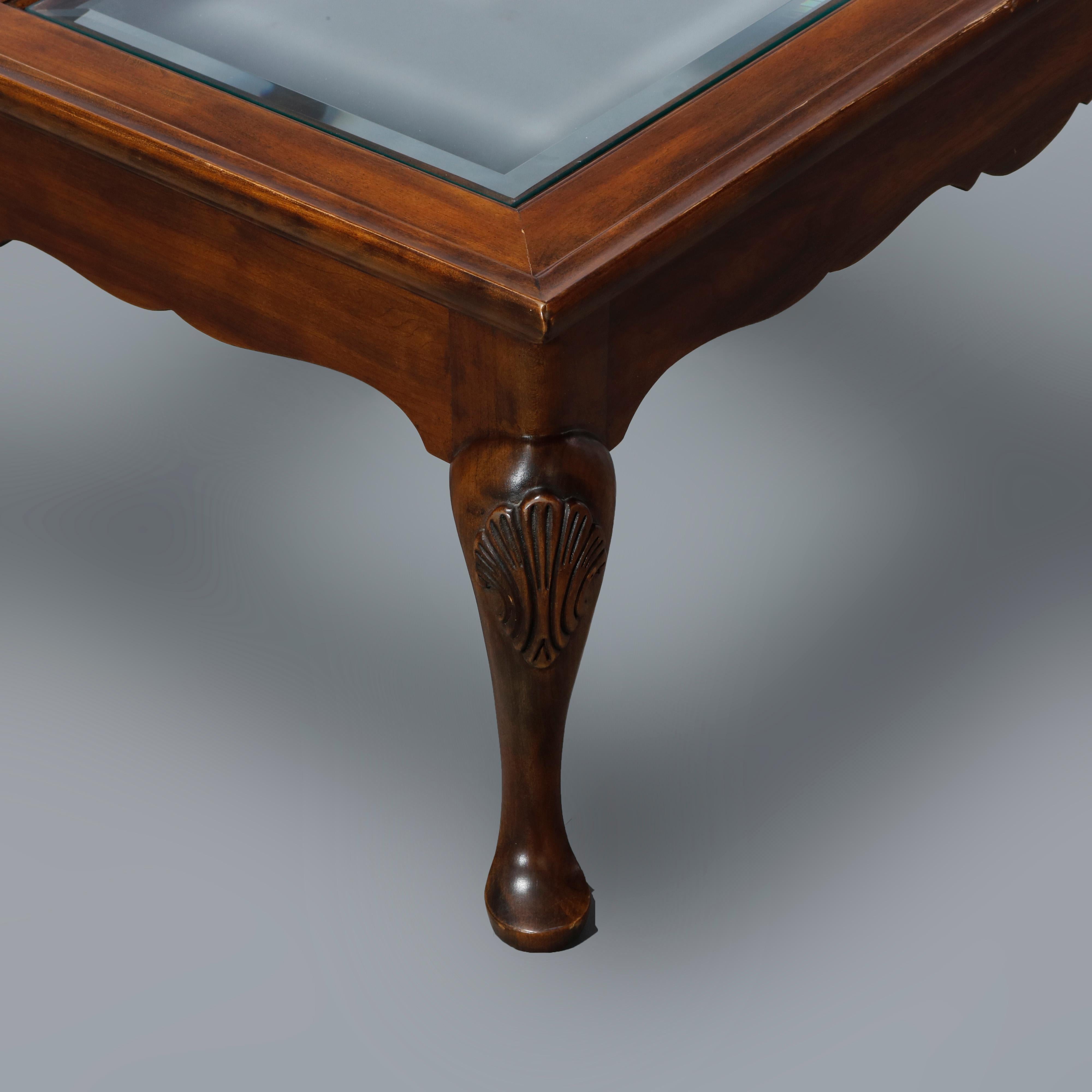 vintage queen anne coffee table