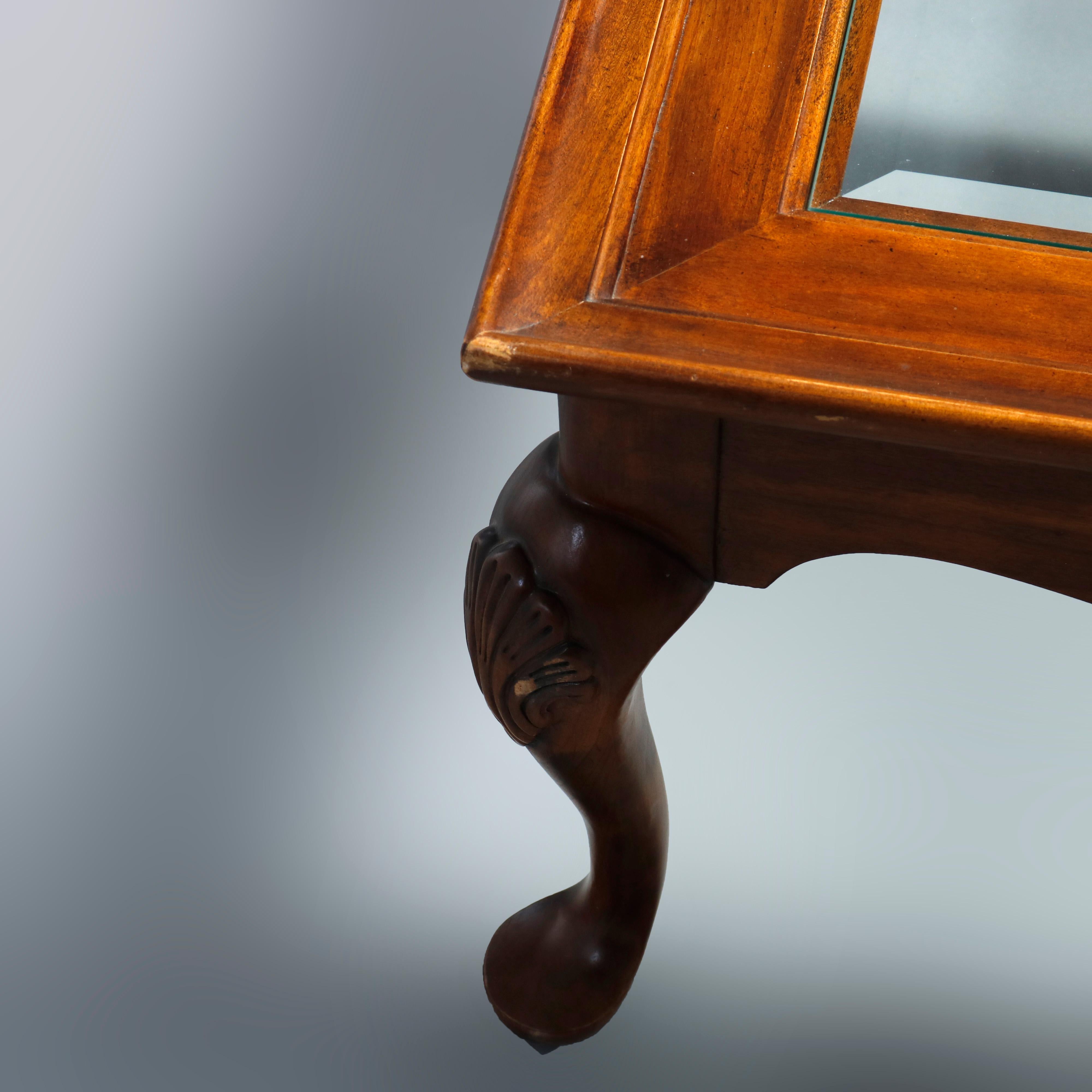 queen anne cherry coffee table