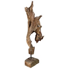 Antique Driftwood Sculpture  