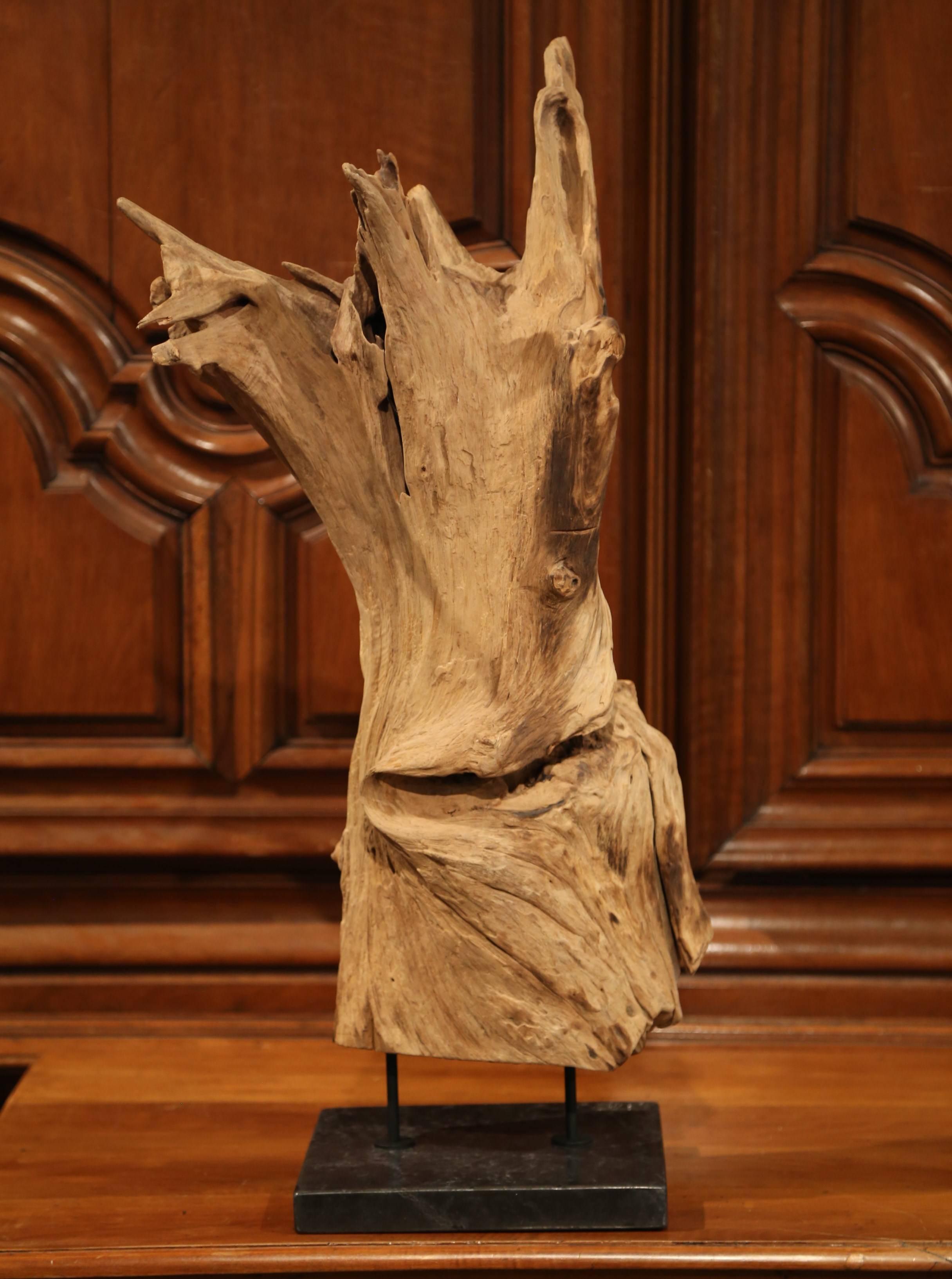 driftwood statue