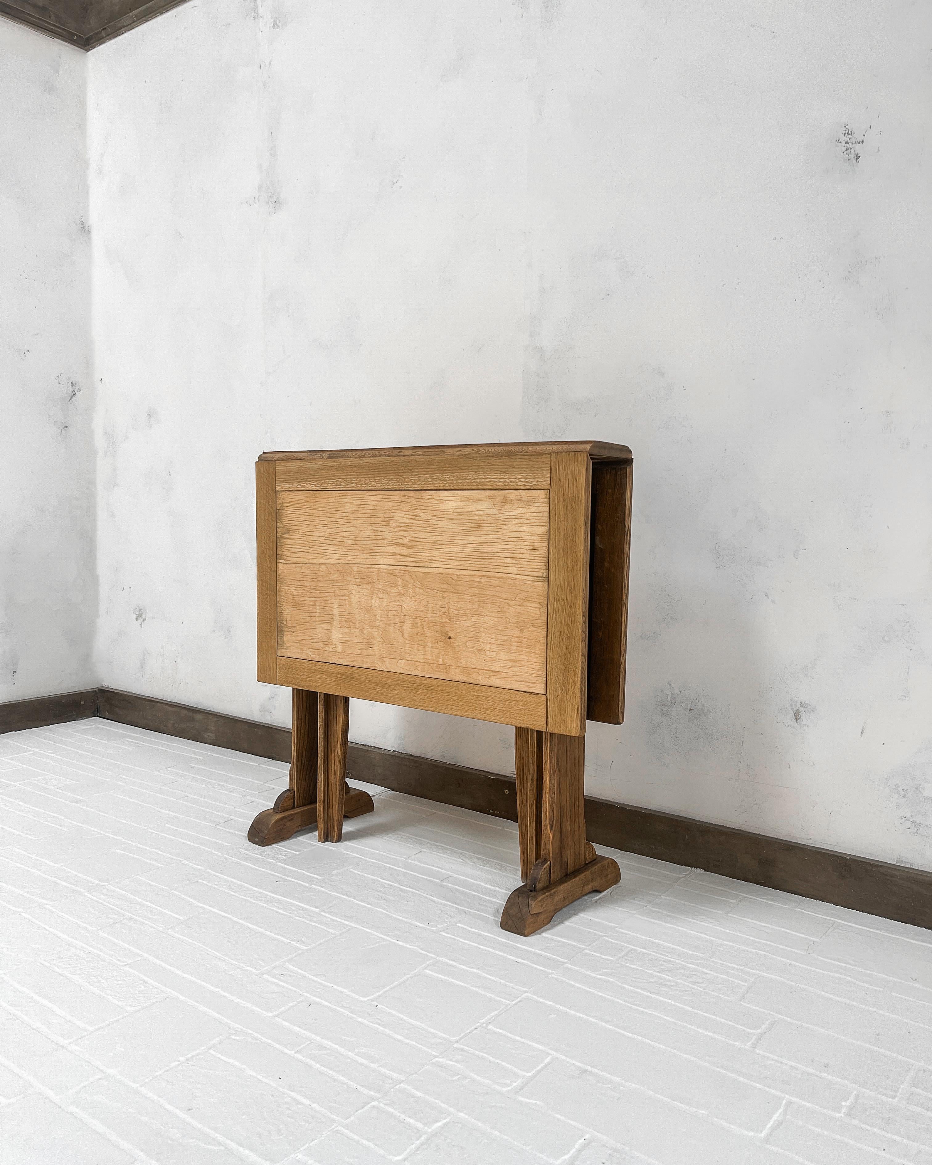 Antique Drop Leaf Accent Table 3