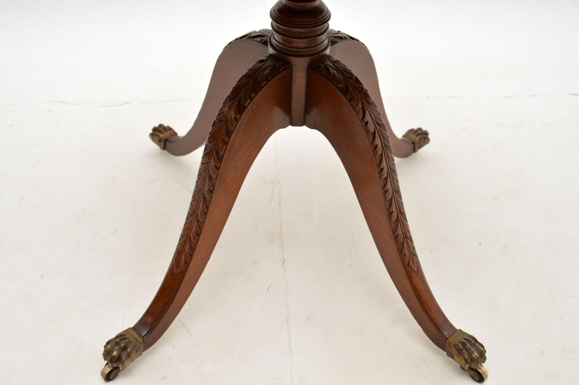 Wood Antique Drop Leaf Side Table