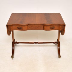 Antique Drop Leaf Sofa Table