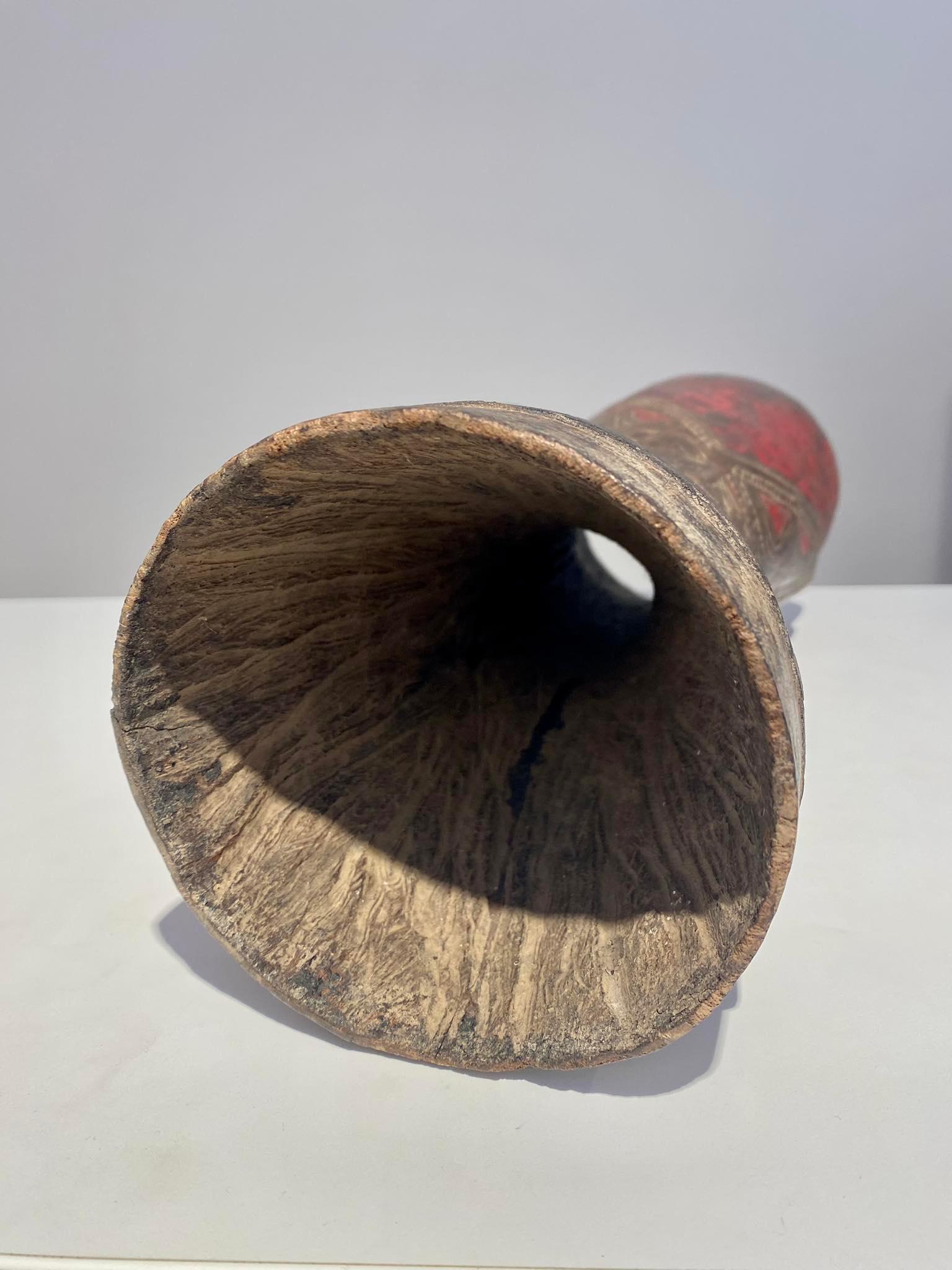 Tambor antiguo Sepik Medio Papúa Nueva Guinea Lagos Murik Ramu Oceanic Arts Iatmul en venta 6