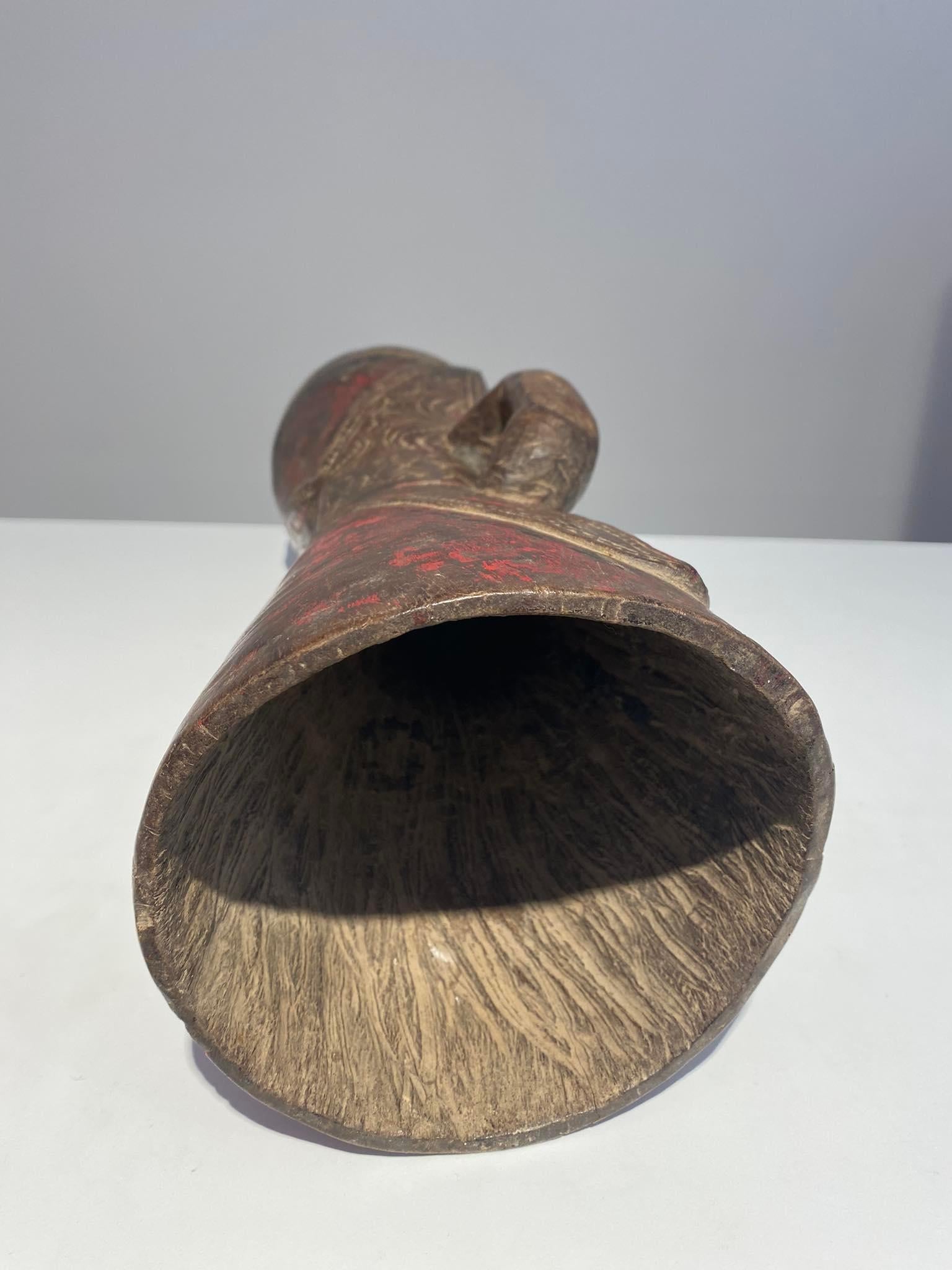 Tambor antiguo Sepik Medio Papúa Nueva Guinea Lagos Murik Ramu Oceanic Arts Iatmul en venta 7