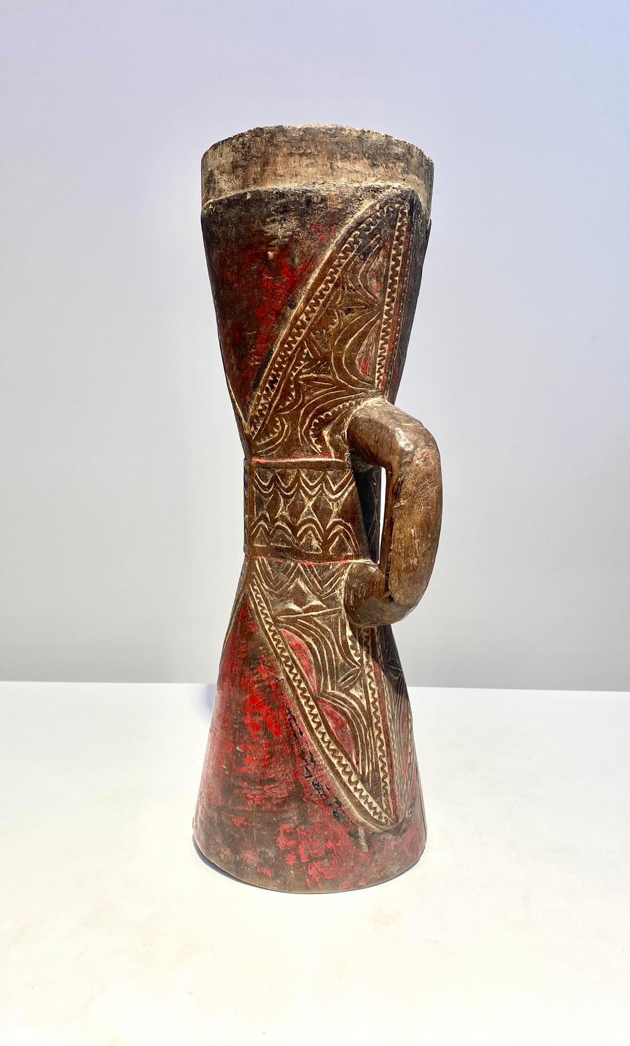 Tambor antiguo Sepik Medio Papúa Nueva Guinea Lagos Murik Ramu Oceanic Arts Iatmul en venta 3