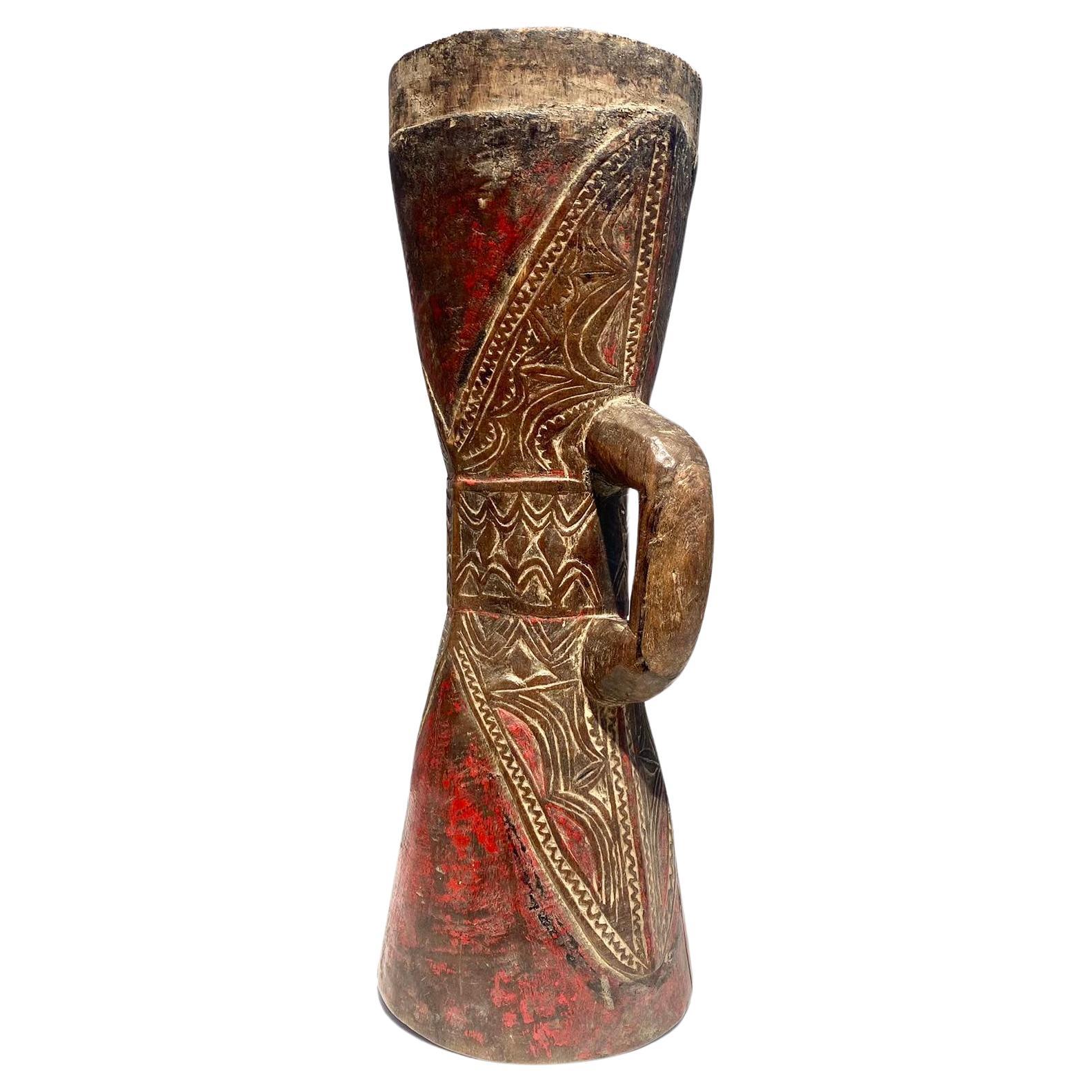 Tambor antiguo Sepik Medio Papúa Nueva Guinea Lagos Murik Ramu Oceanic Arts Iatmul
