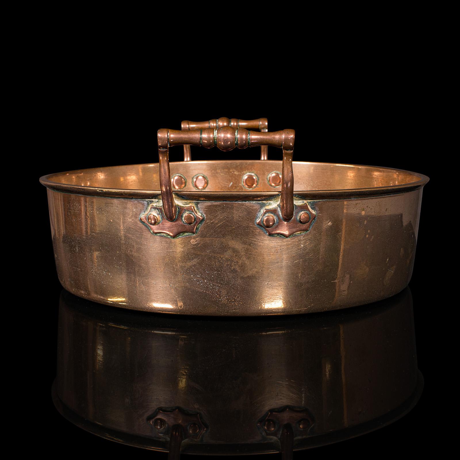 Antike Duck Roasting Pan-Schale, englisch, Bronze, preserving-Schale, georgianisch, um 1800 (Georgian) im Angebot