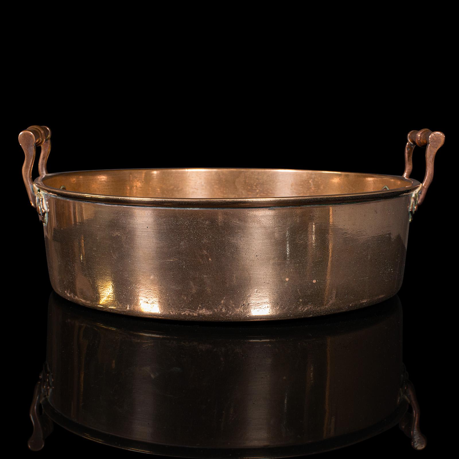 Antike Duck Roasting Pan-Schale, englisch, Bronze, preserving-Schale, georgianisch, um 1800 (Britisch) im Angebot