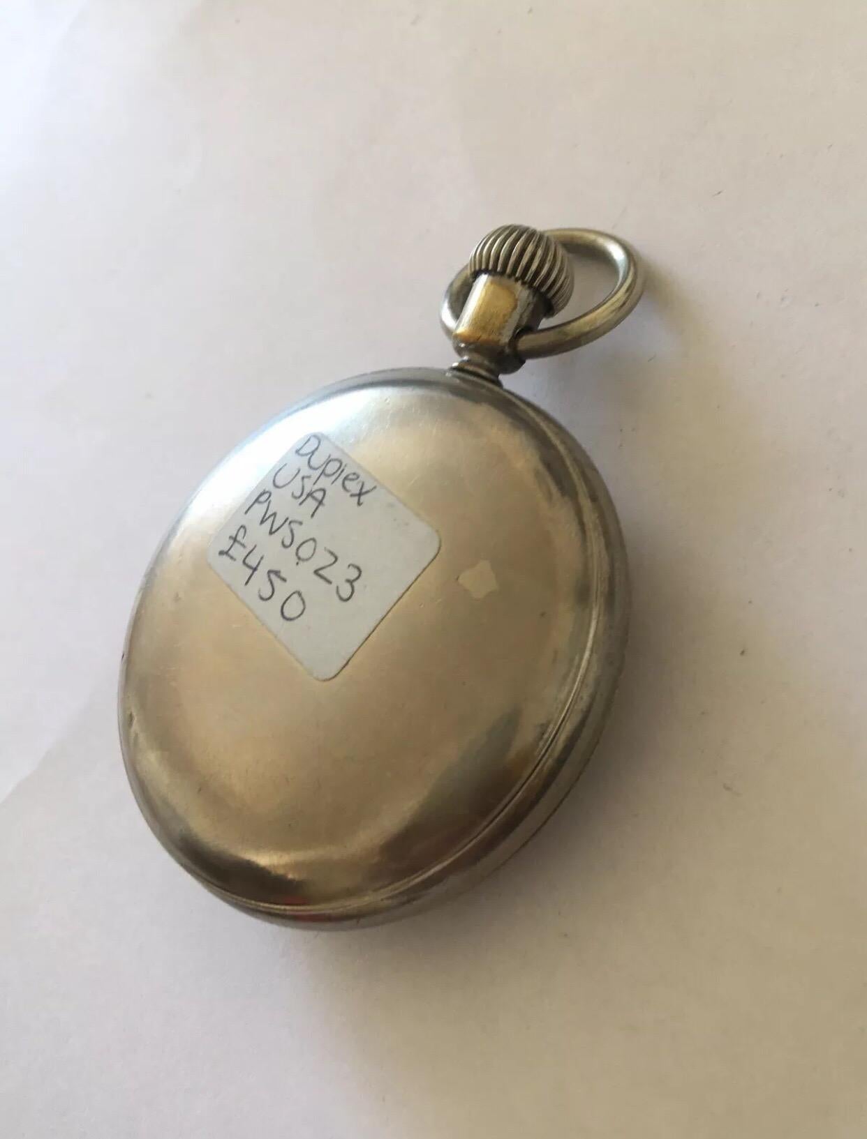 ingersoll waterbury pocket watch