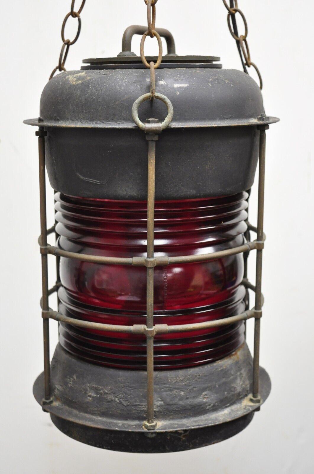 antique ship lantern