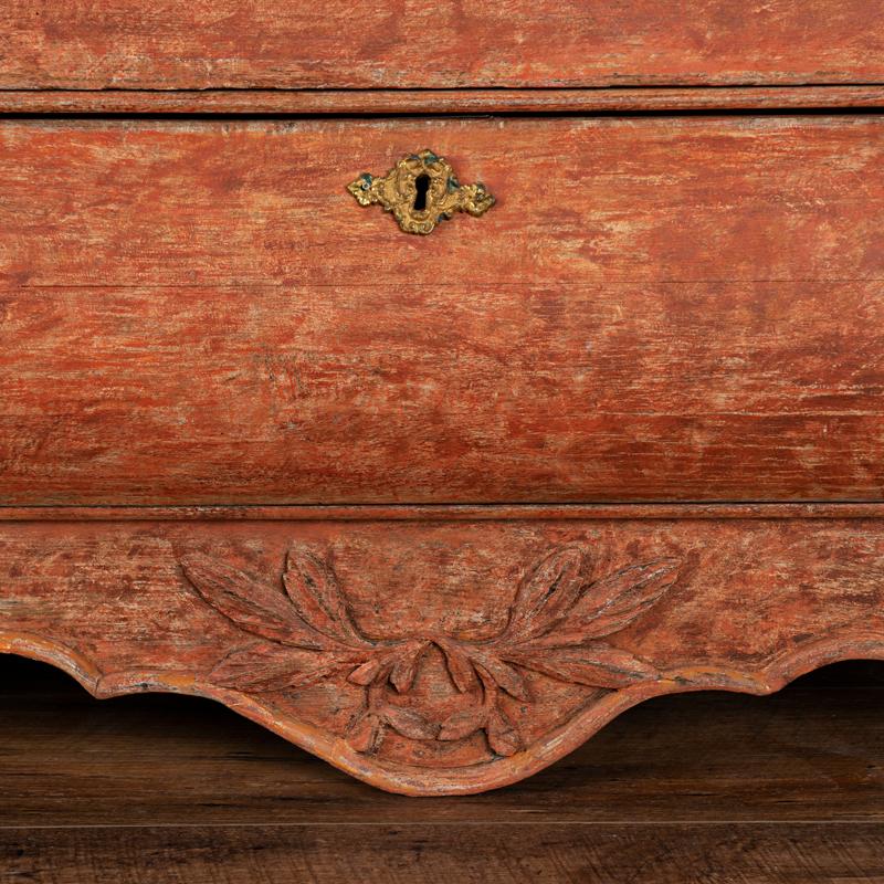 Antique Dutch Baroque Commode Chest of Three Drawers For Sale 4