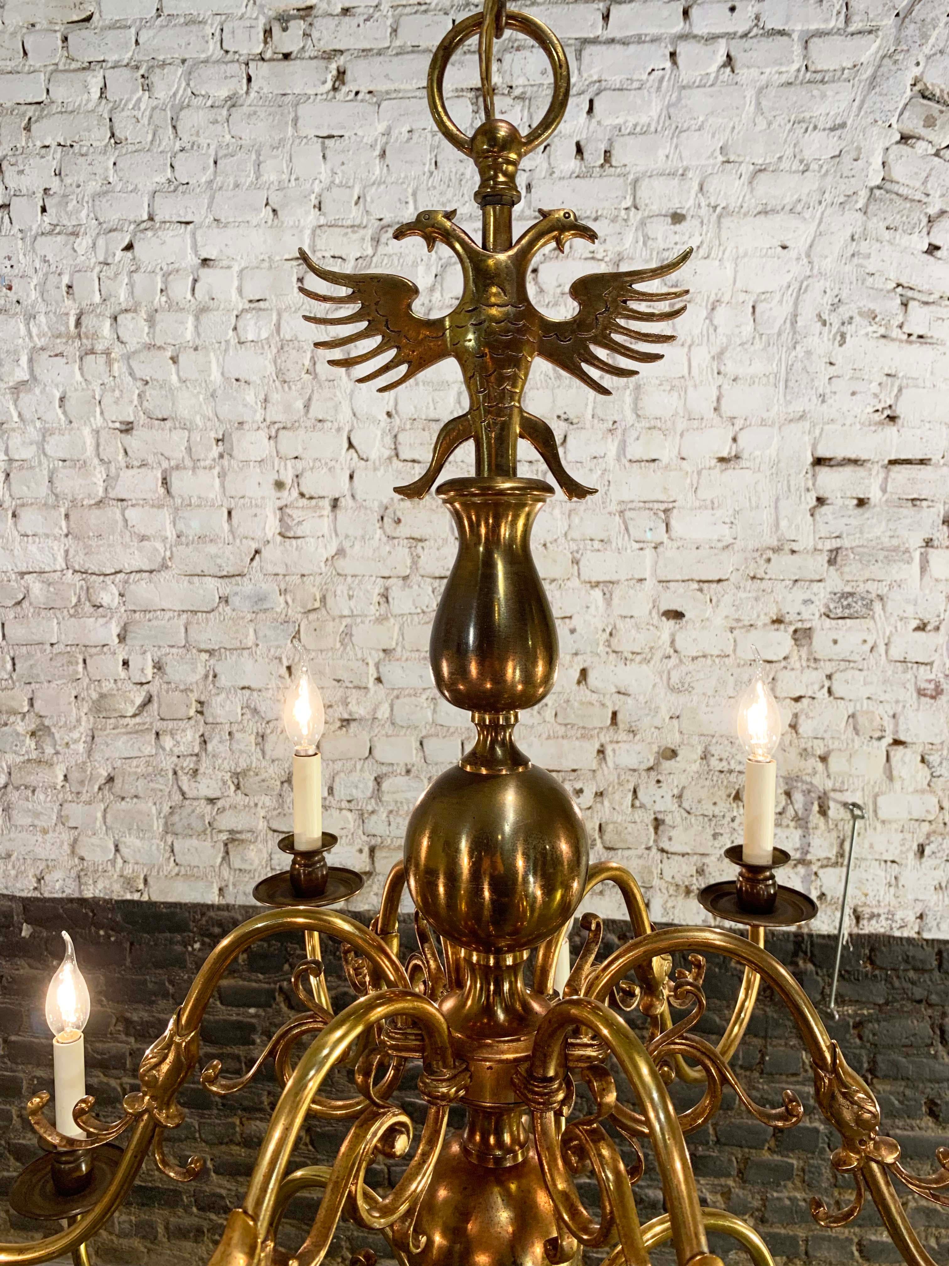 antique dutch chandelier