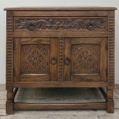 Antique Dutch Cabinet, End Table, Nightstand