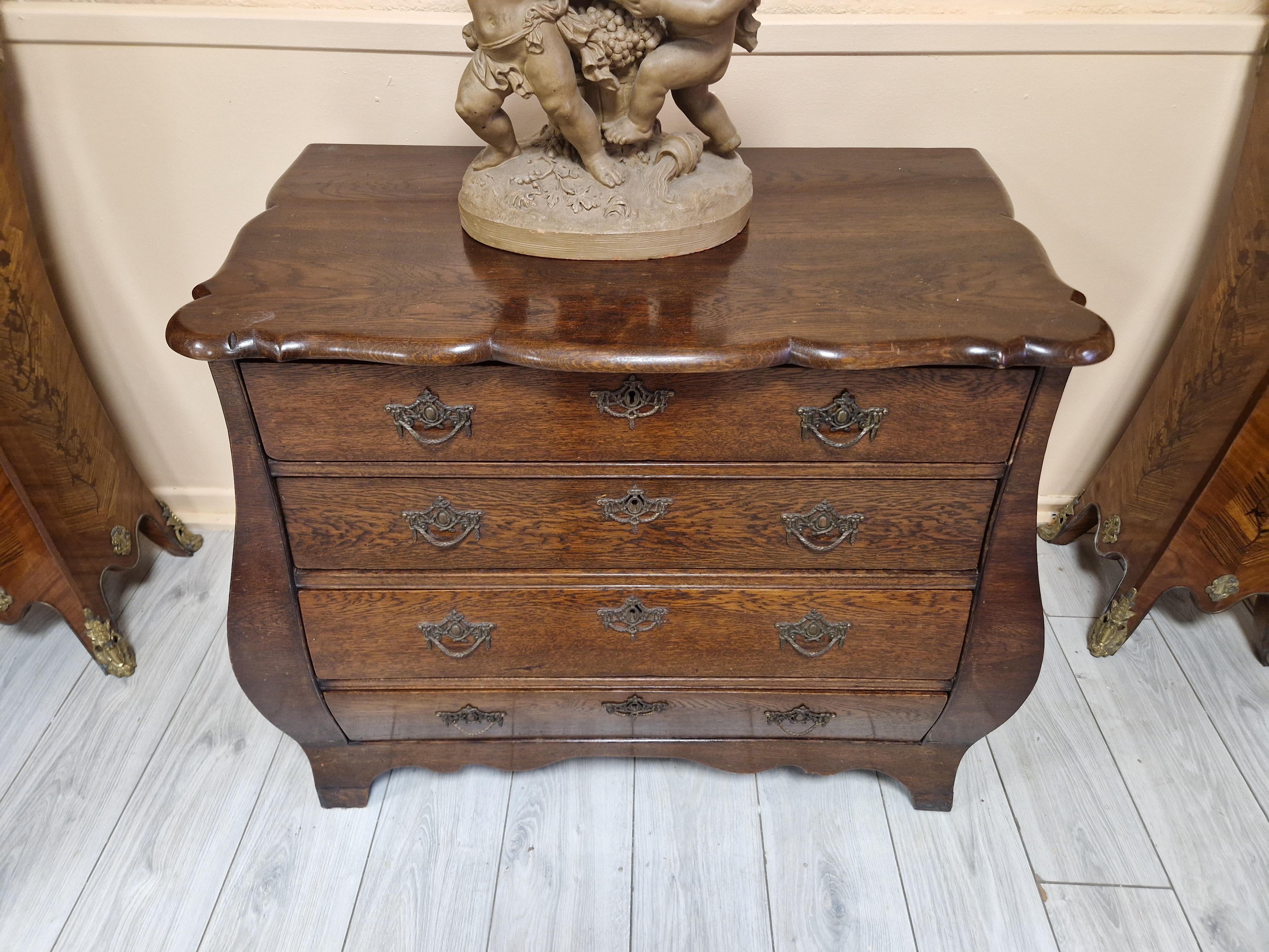 Antique Dutch Chest of Drawers Hollandaise 3