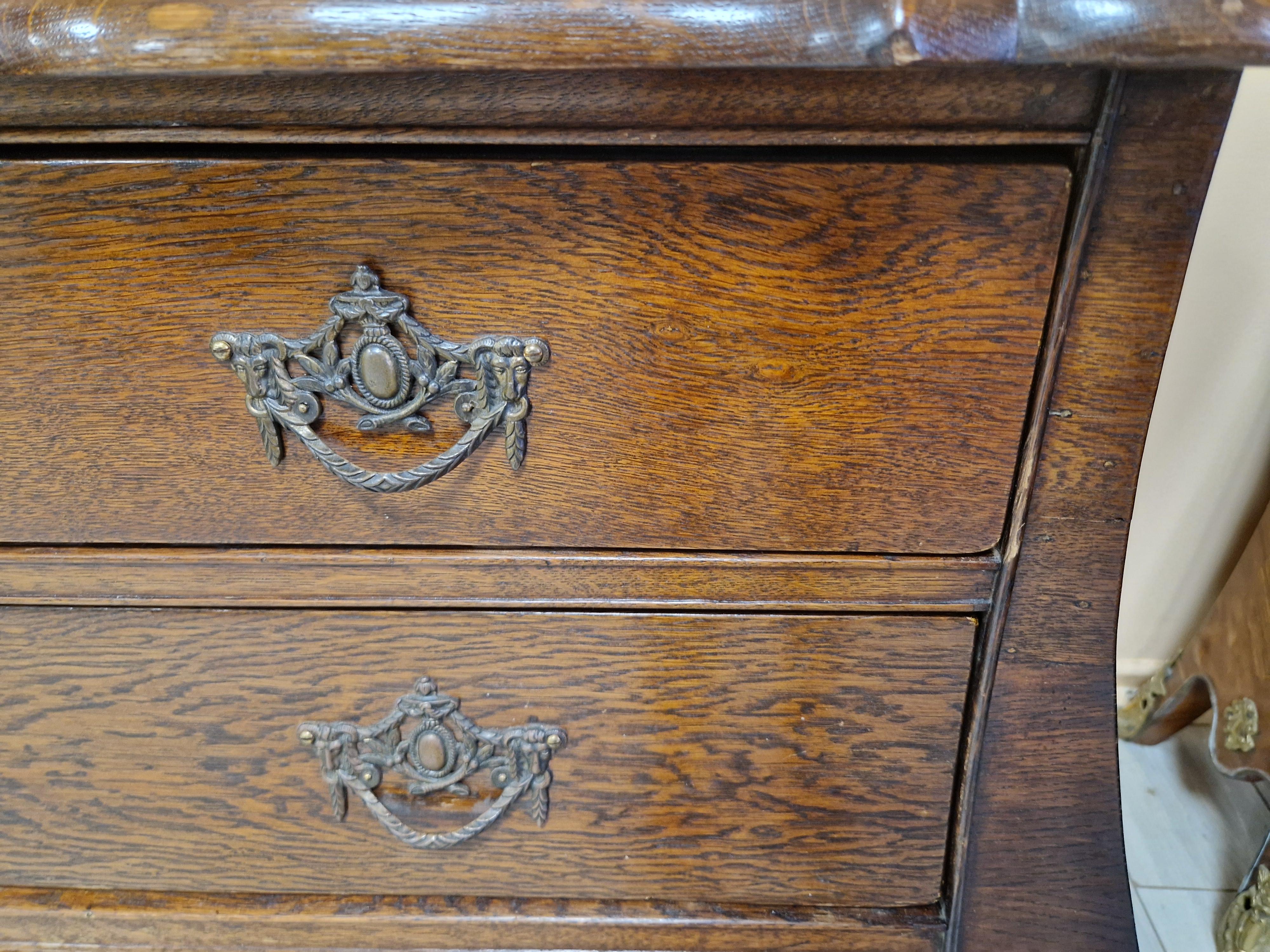 Antique Dutch Chest of Drawers Hollandaise In Good Condition In Buxton, GB