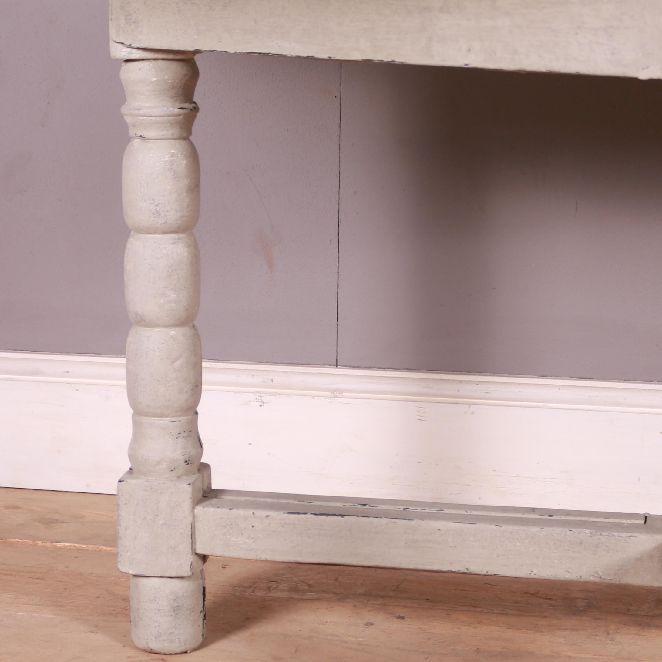 Antique Dutch Console Table In Good Condition For Sale In Leamington Spa, Warwickshire