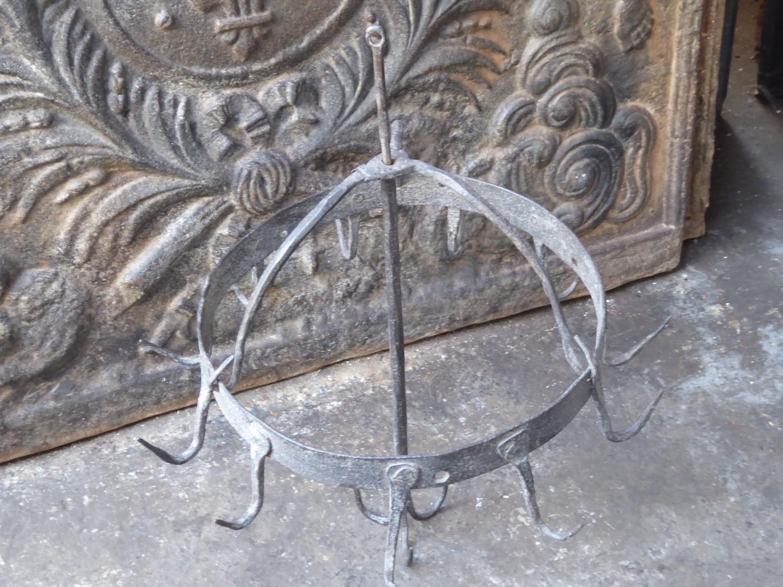 Forged Antique Dutch Crown, 17th Century For Sale
