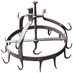 Napoleon III Fireplace Tools and Chimney Pots