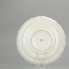 Antique Dutch Delft Plate Charger Delftware Delft Blue Monochrome, 19/20th C