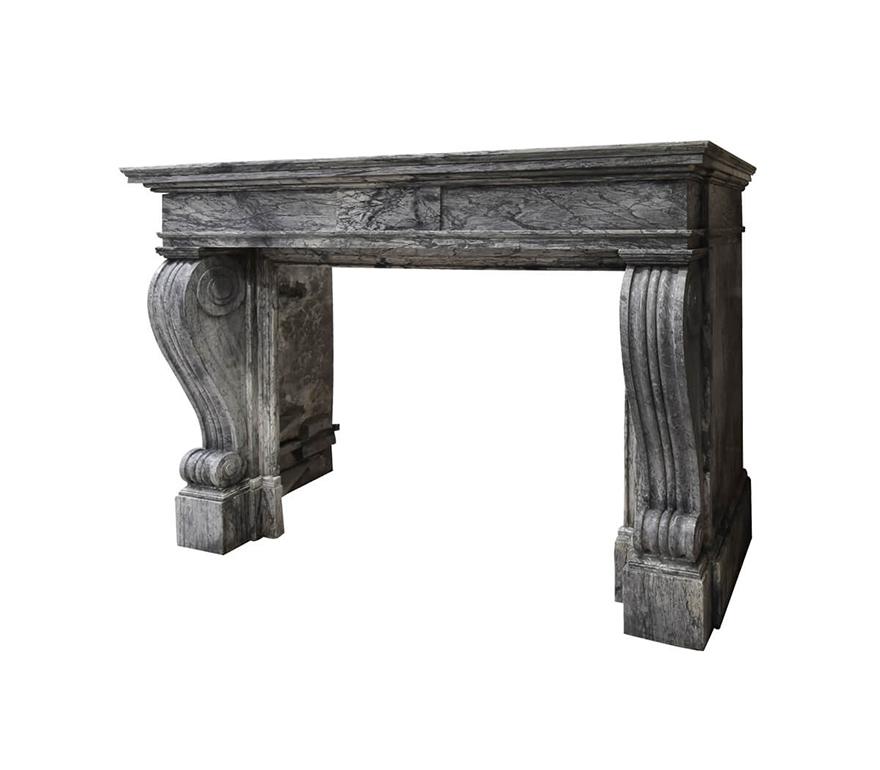 Fine XIX secolo Antico caminetto olandese del XIX secolo in vendita