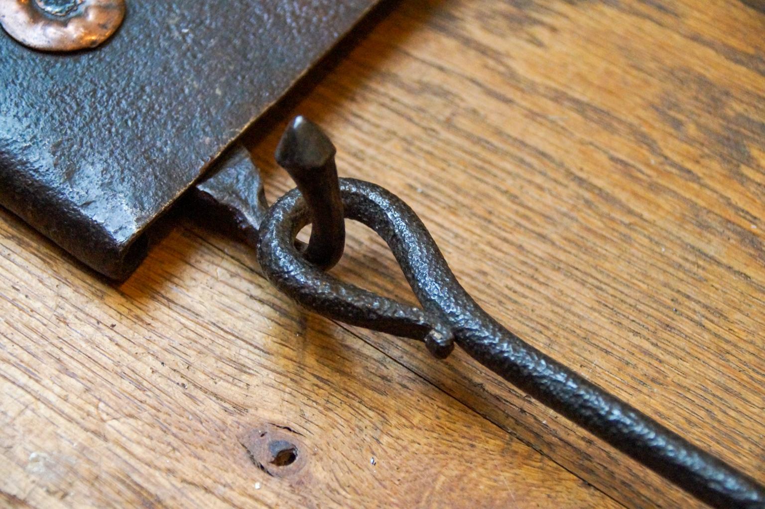 Antique Dutch Fireplace Tool Set, Fire Tools, 17th Century 3