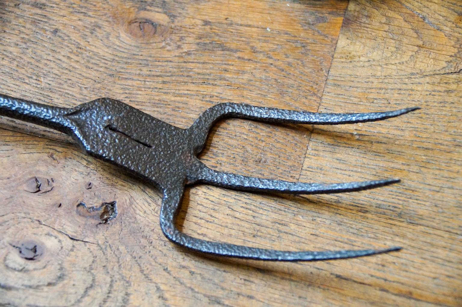 Antique Dutch Fireplace Tool Set, Fire Tools, 17th Century 4
