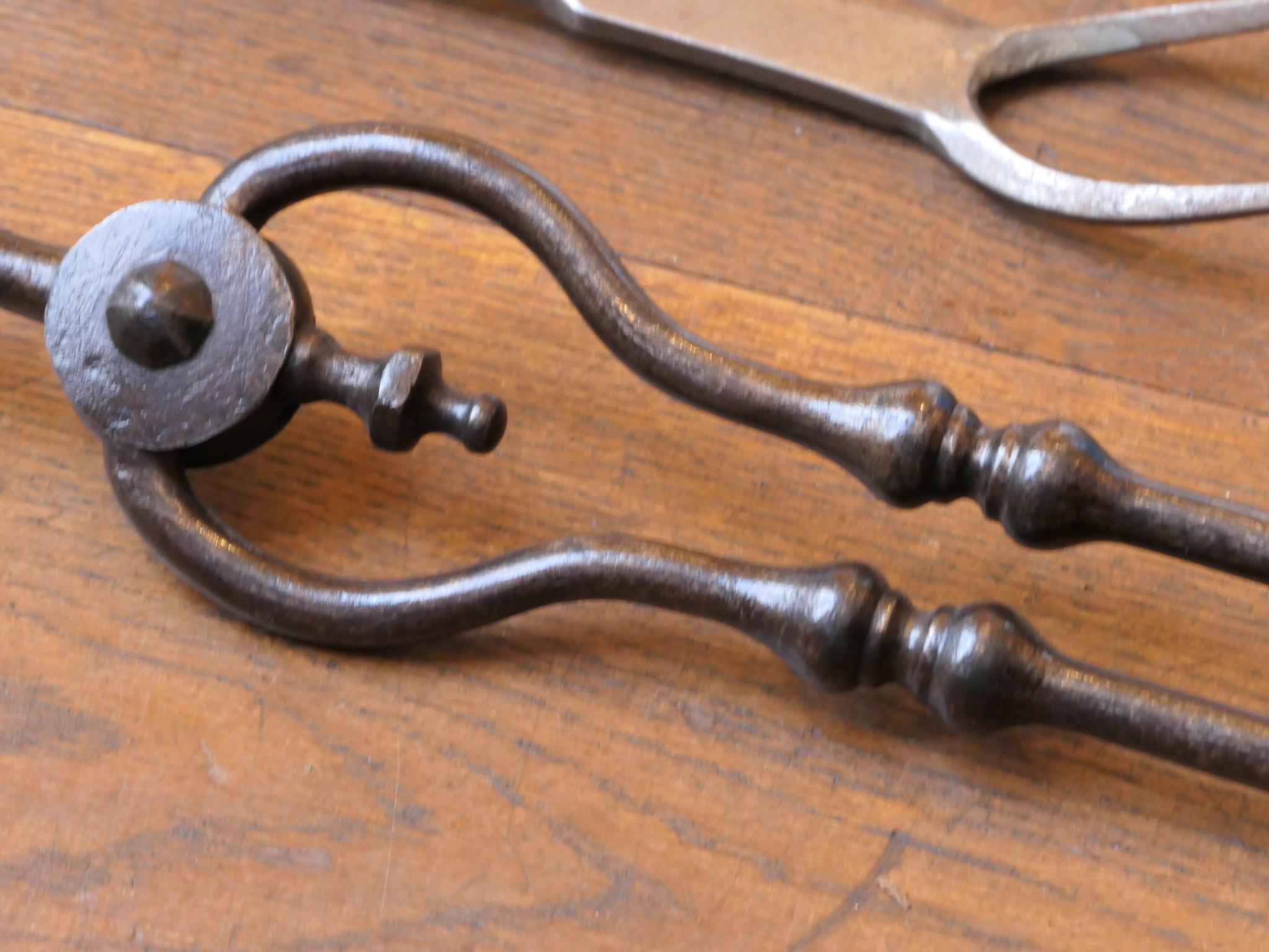 Antique Dutch Fireplace Tools or Fire Tools, 18th/19th Century For Sale 10