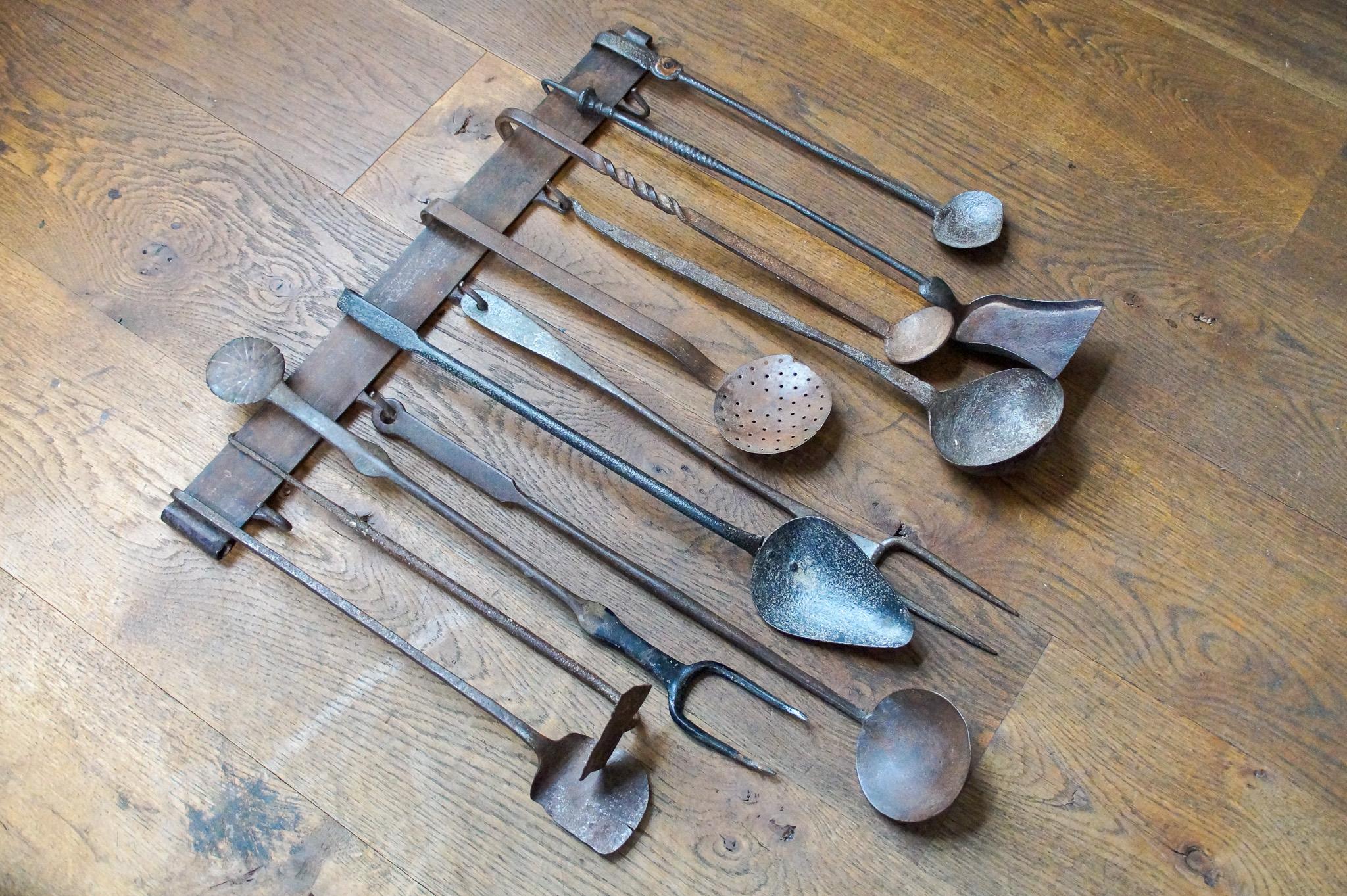 18th century kitchen utensils