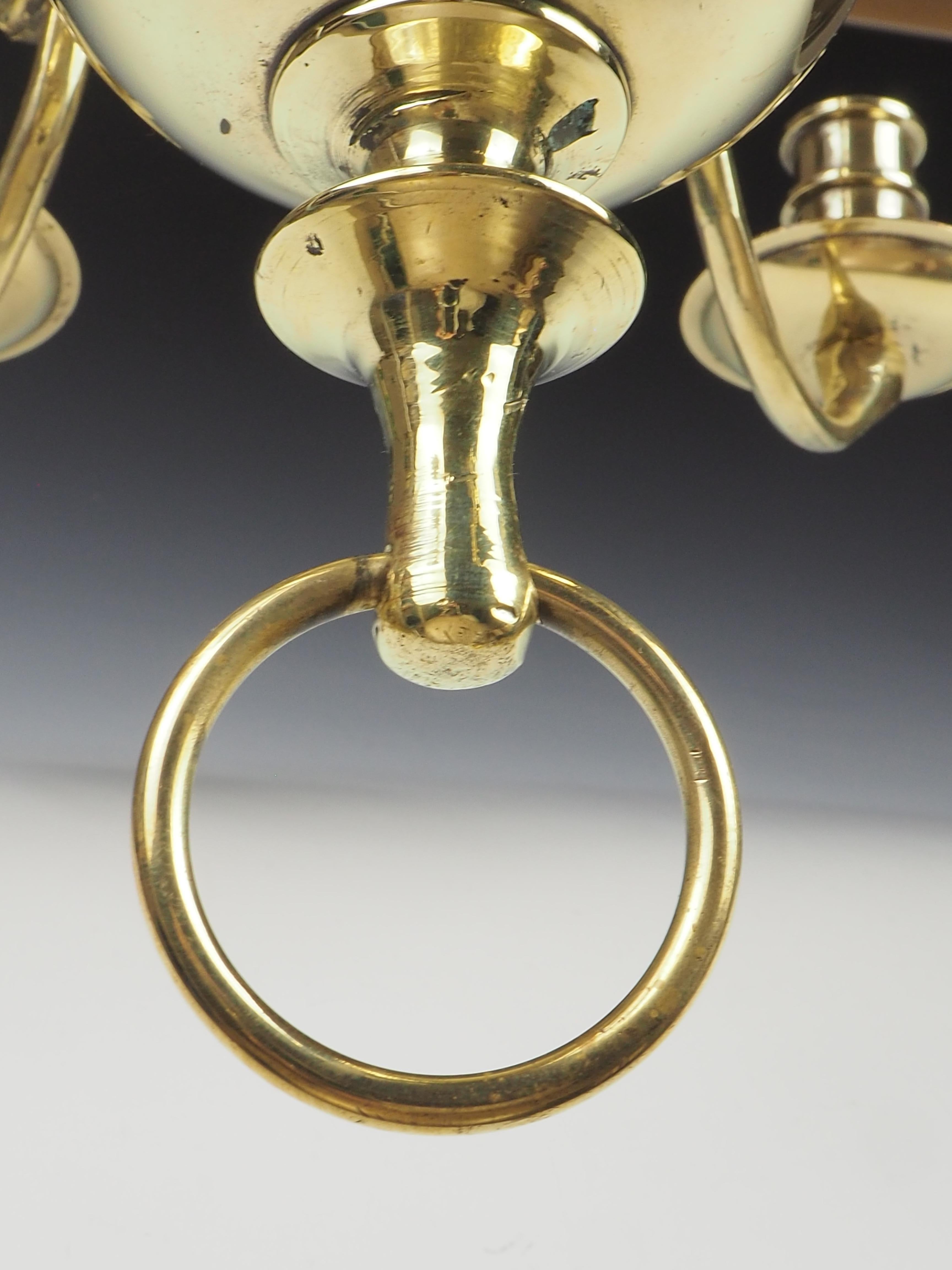 Antique Dutch Flemish Renaissance Chandelier 9