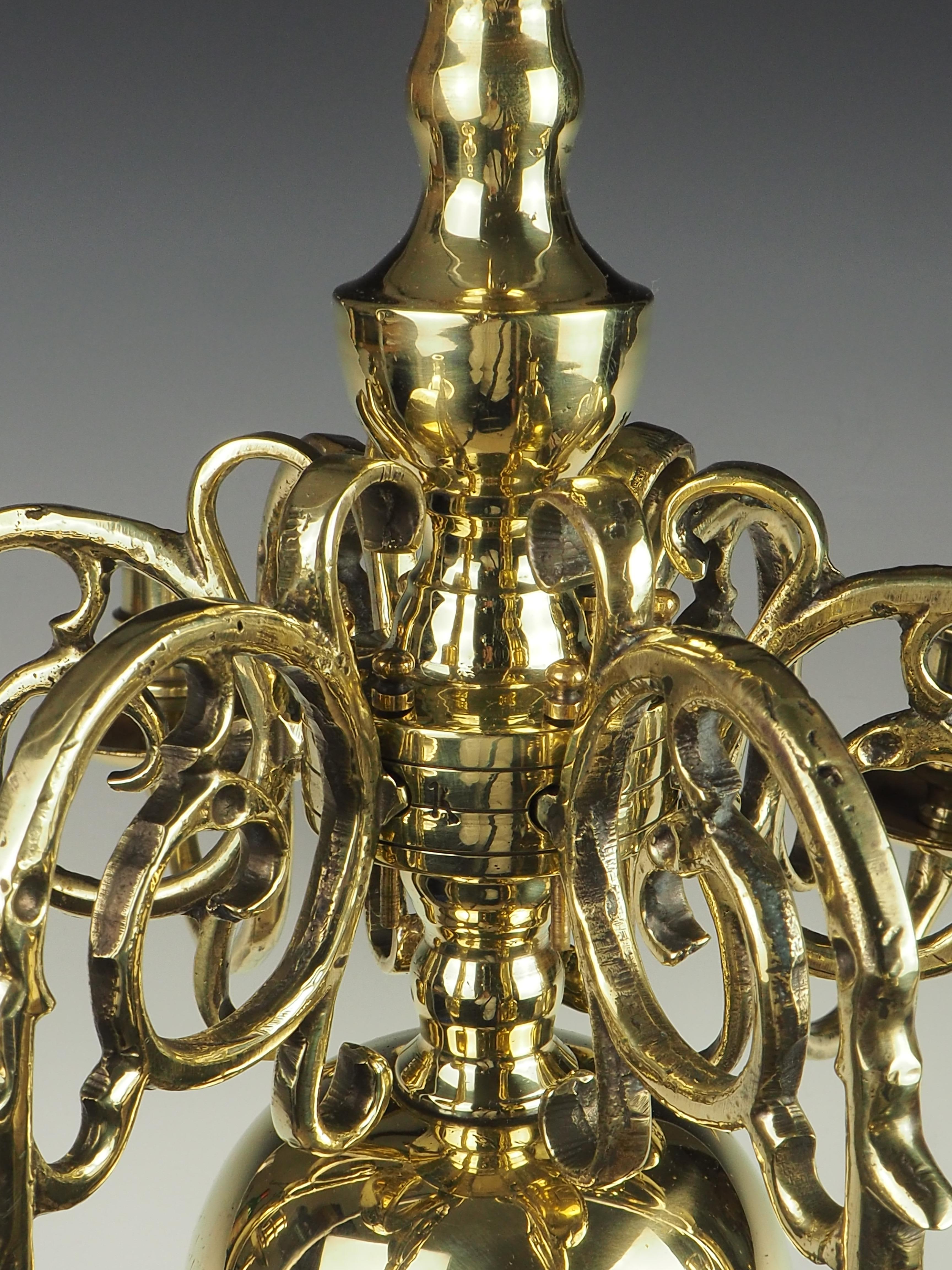 Antique Dutch Flemish Renaissance Chandelier 2