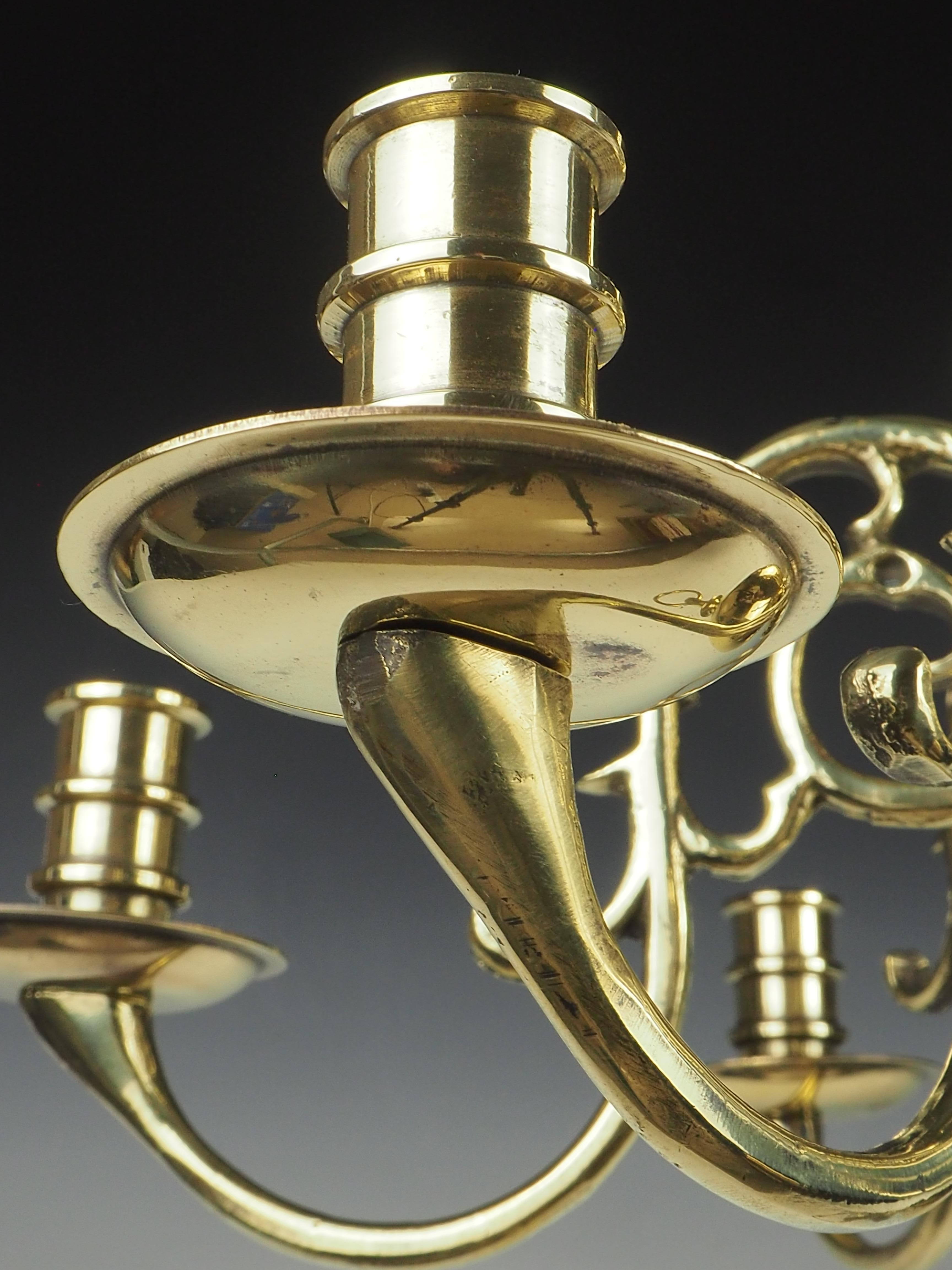Antique Dutch Flemish Renaissance Chandelier 3