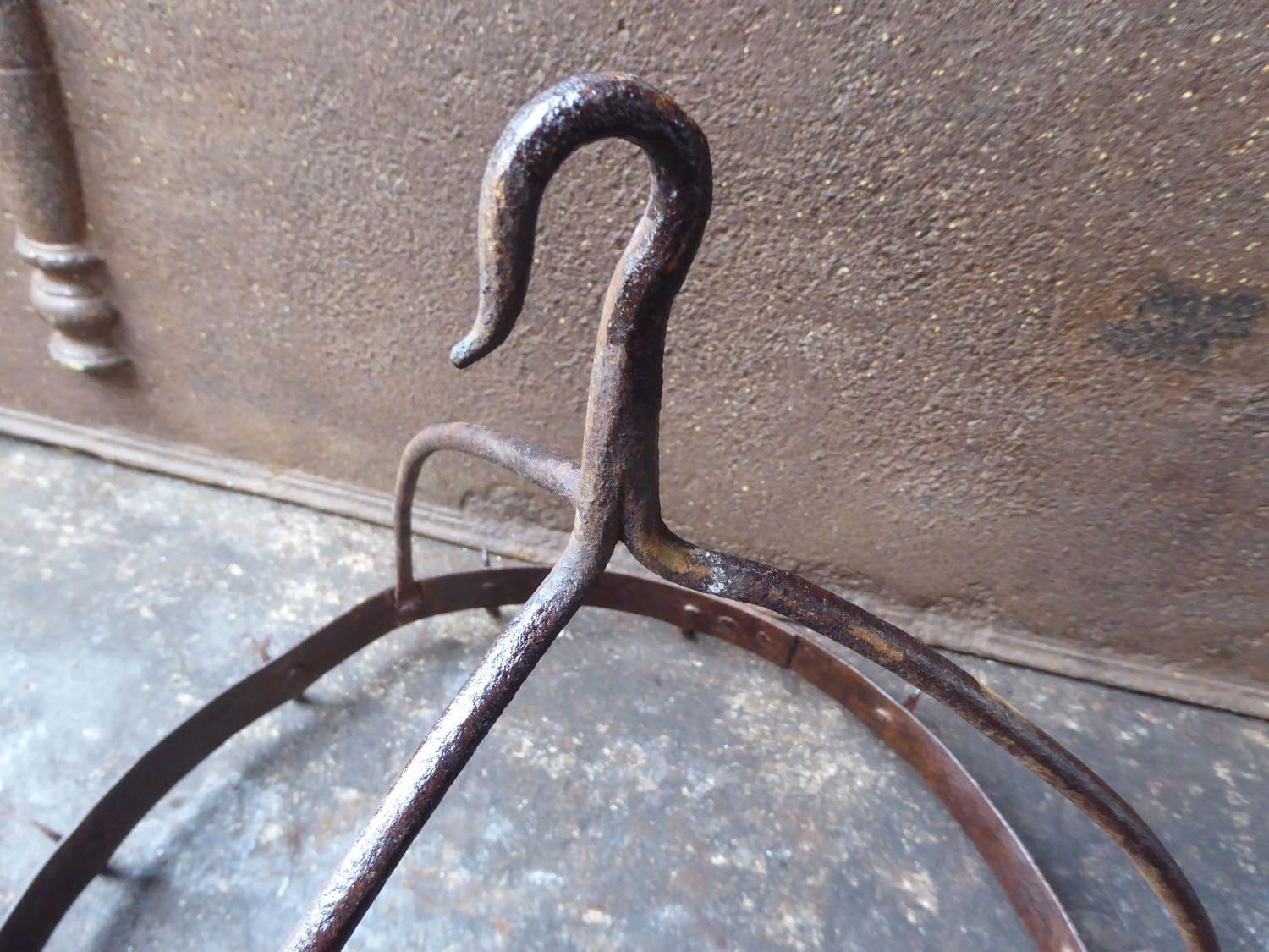 Antique Dutch Game Rack, 17th Century, Louis XIV Period In Good Condition For Sale In Soest, NL