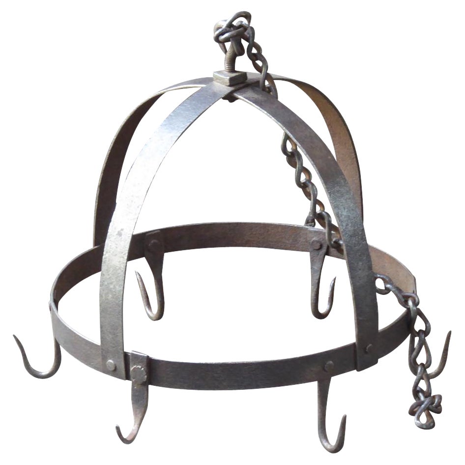 Antique Dutch Game Rack, 19th Century