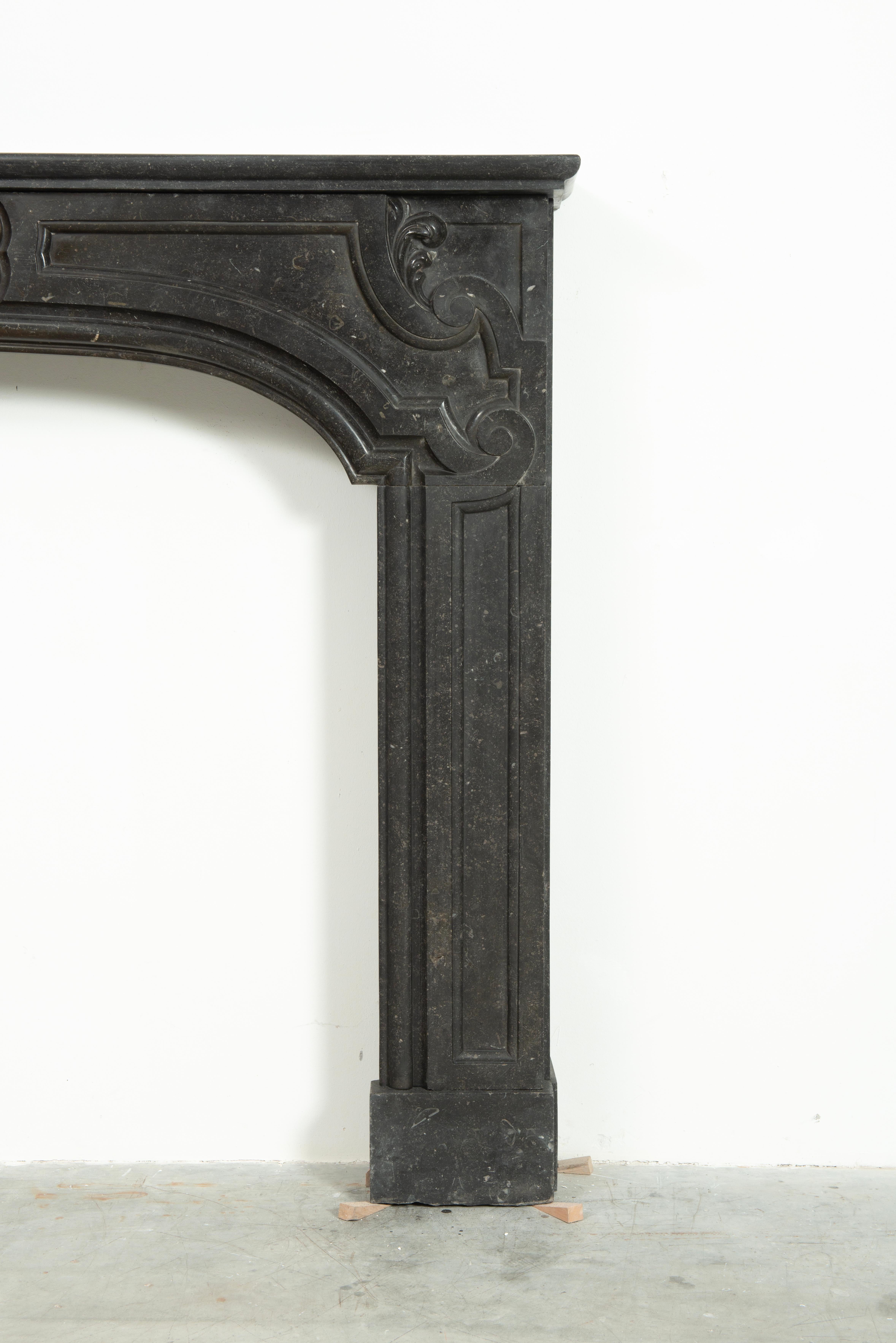 Antique Dutch Louis XIV Fireplace Mantel For Sale 9