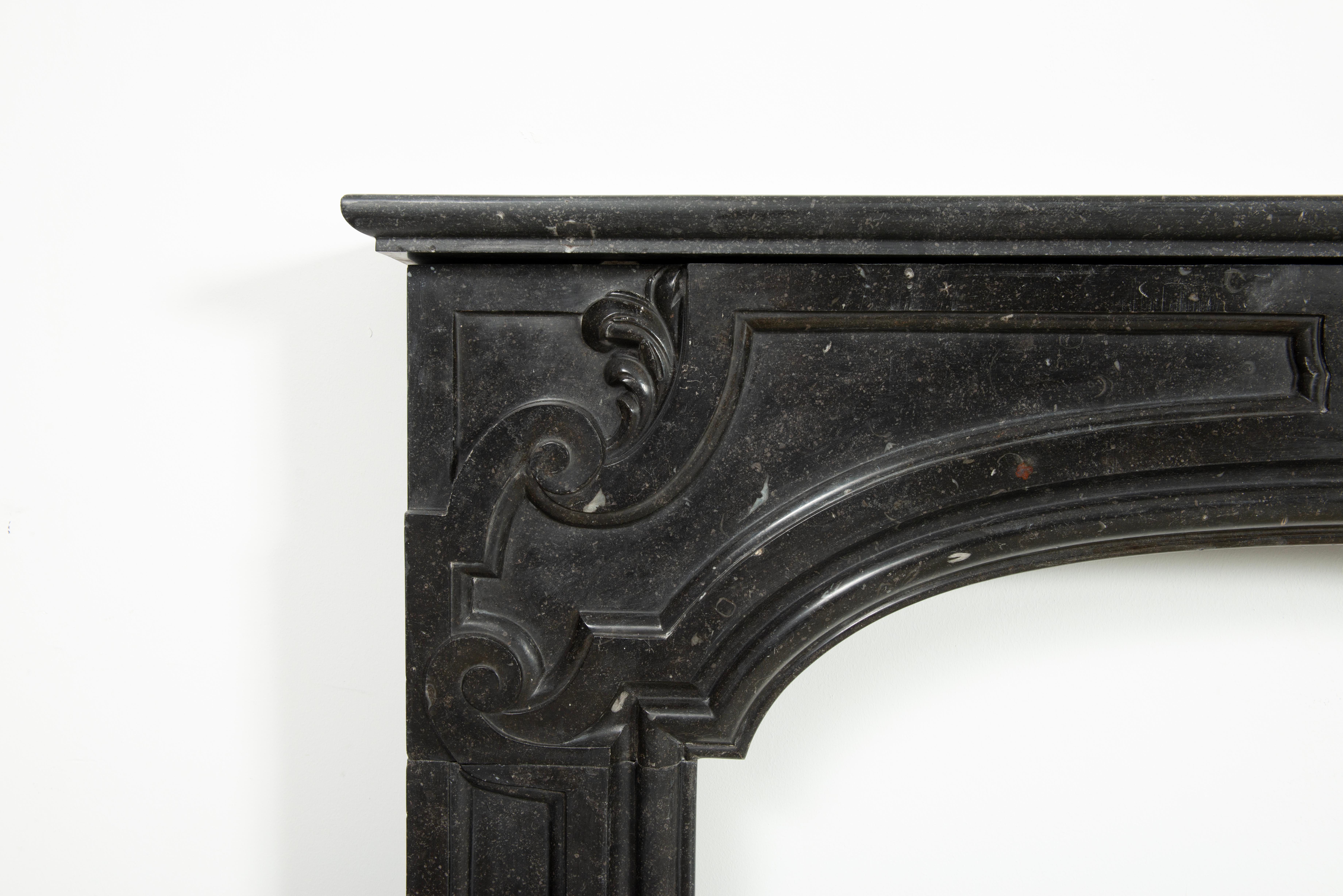 Antique Dutch Louis XIV Fireplace Mantel For Sale 3