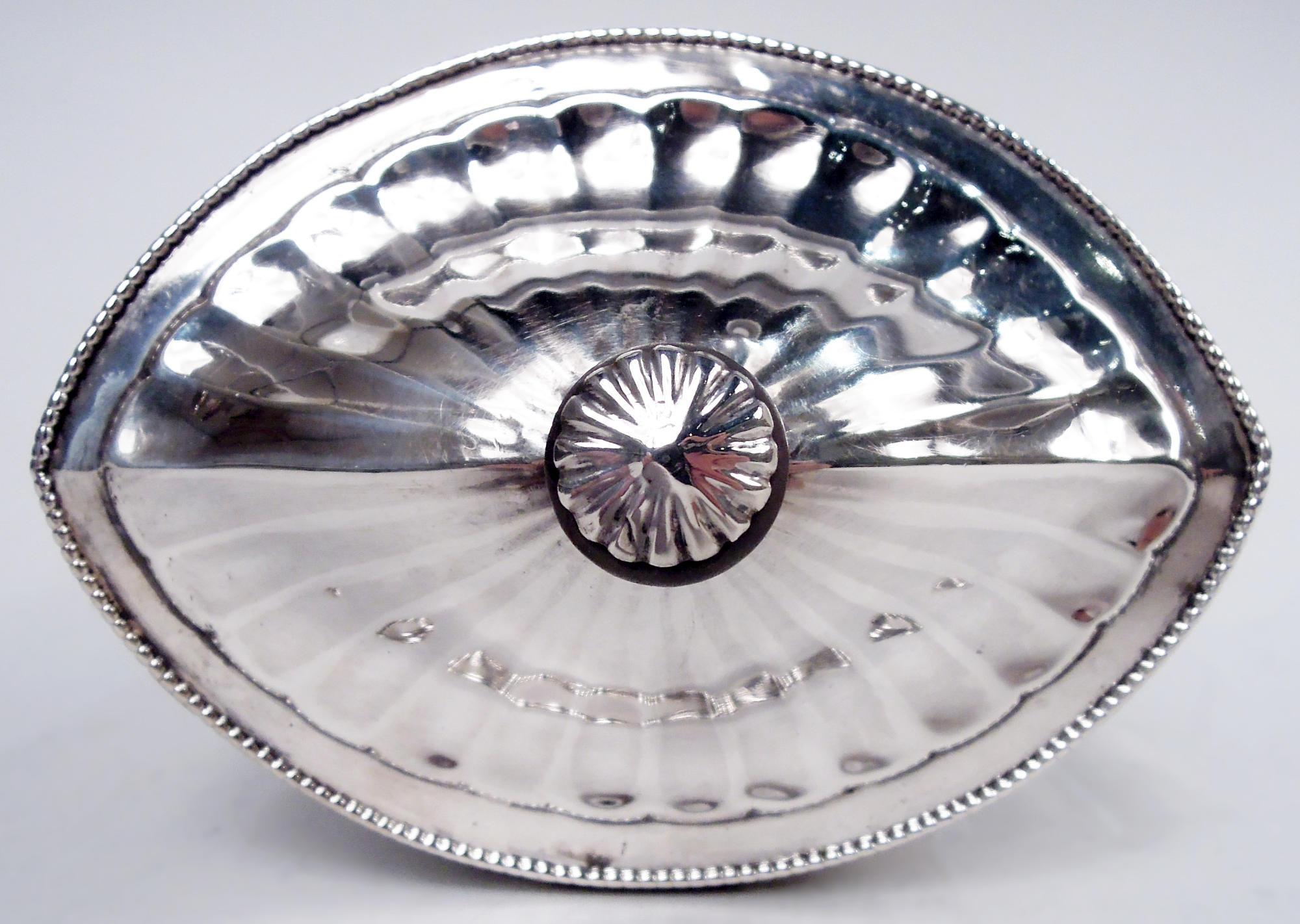 Antike holländische neoklassische Silber-Teekanne, 1805 (Niederländisch) im Angebot