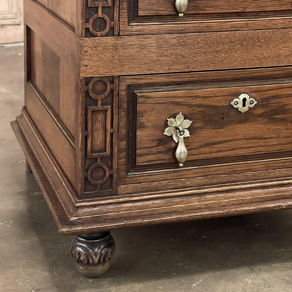 Antique Dutch Nightstand ~ Chest of Drawers For Sale 3