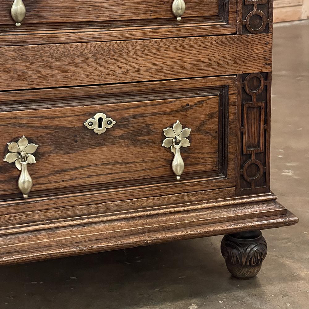 Antique Dutch Nightstand ~ Chest of Drawers For Sale 4