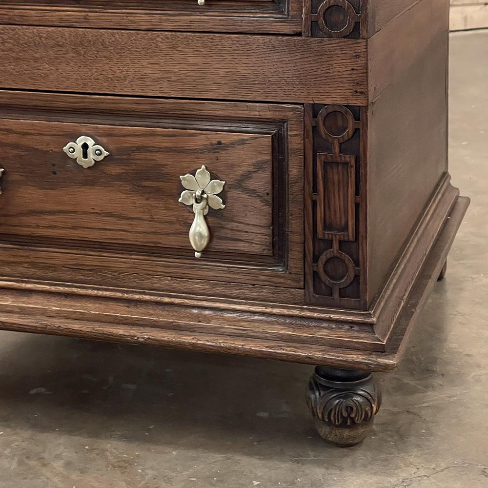 Antique Dutch Nightstand ~ Chest of Drawers For Sale 6
