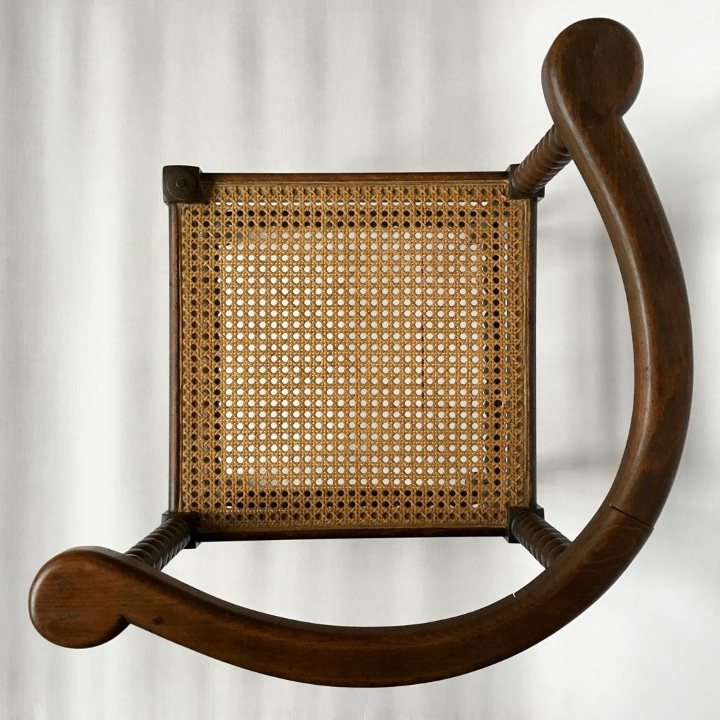 Antique Dutch Oak Corner Chair with Cane Seat, 1900s (Gehstock)