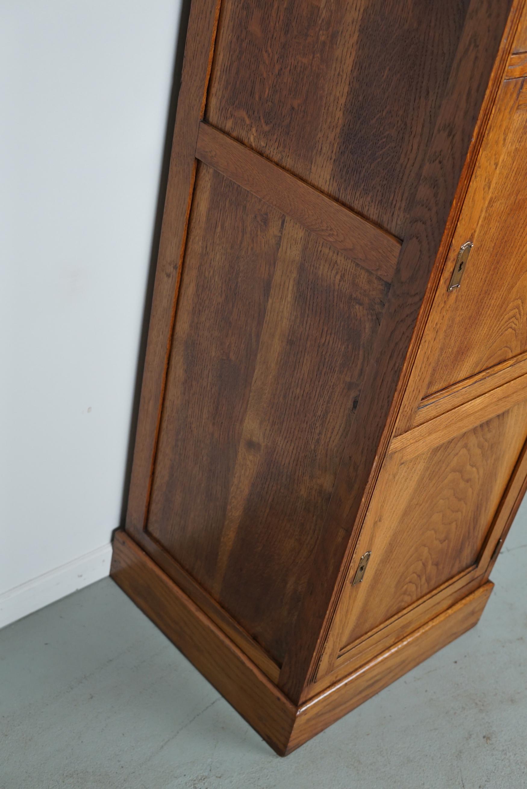 Antique armoire de verrouillage/fils en chêne hollandais, années 1920/30 en vente 1