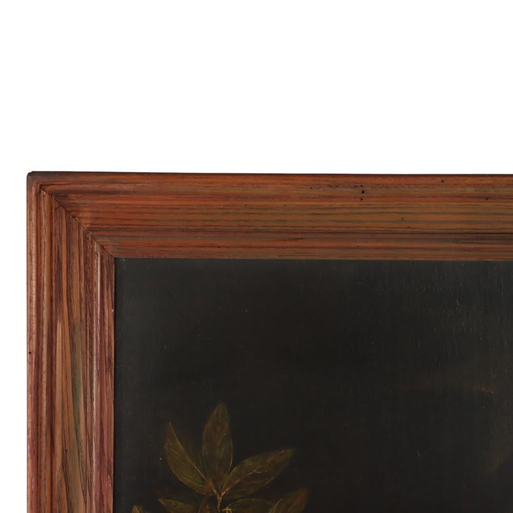 Antique Dutch Oil On Canvas Still Life Painting Unsigned 18th C (Leinwand) im Angebot