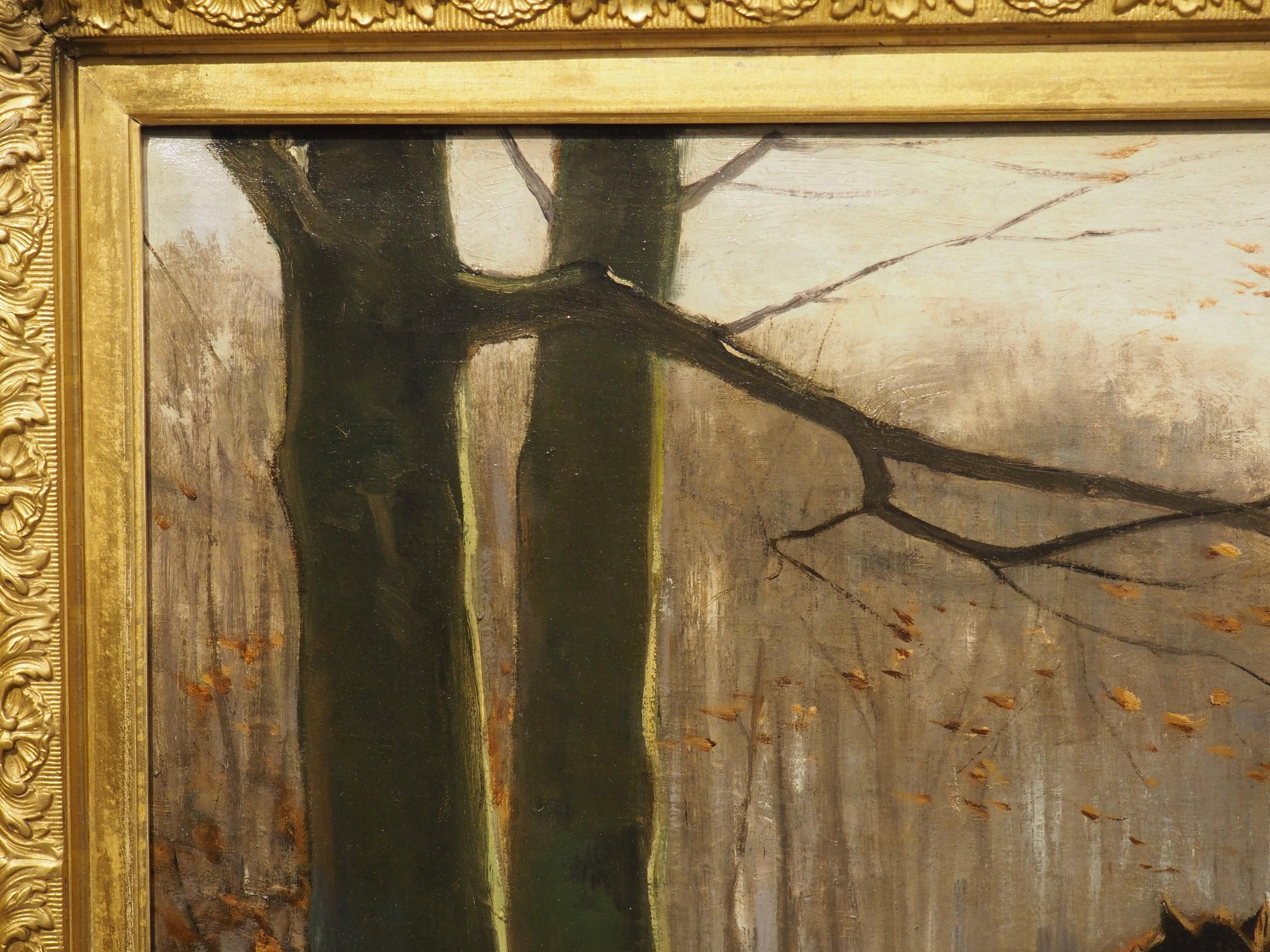 Peinture à l'huile hollandaise ancienne, 