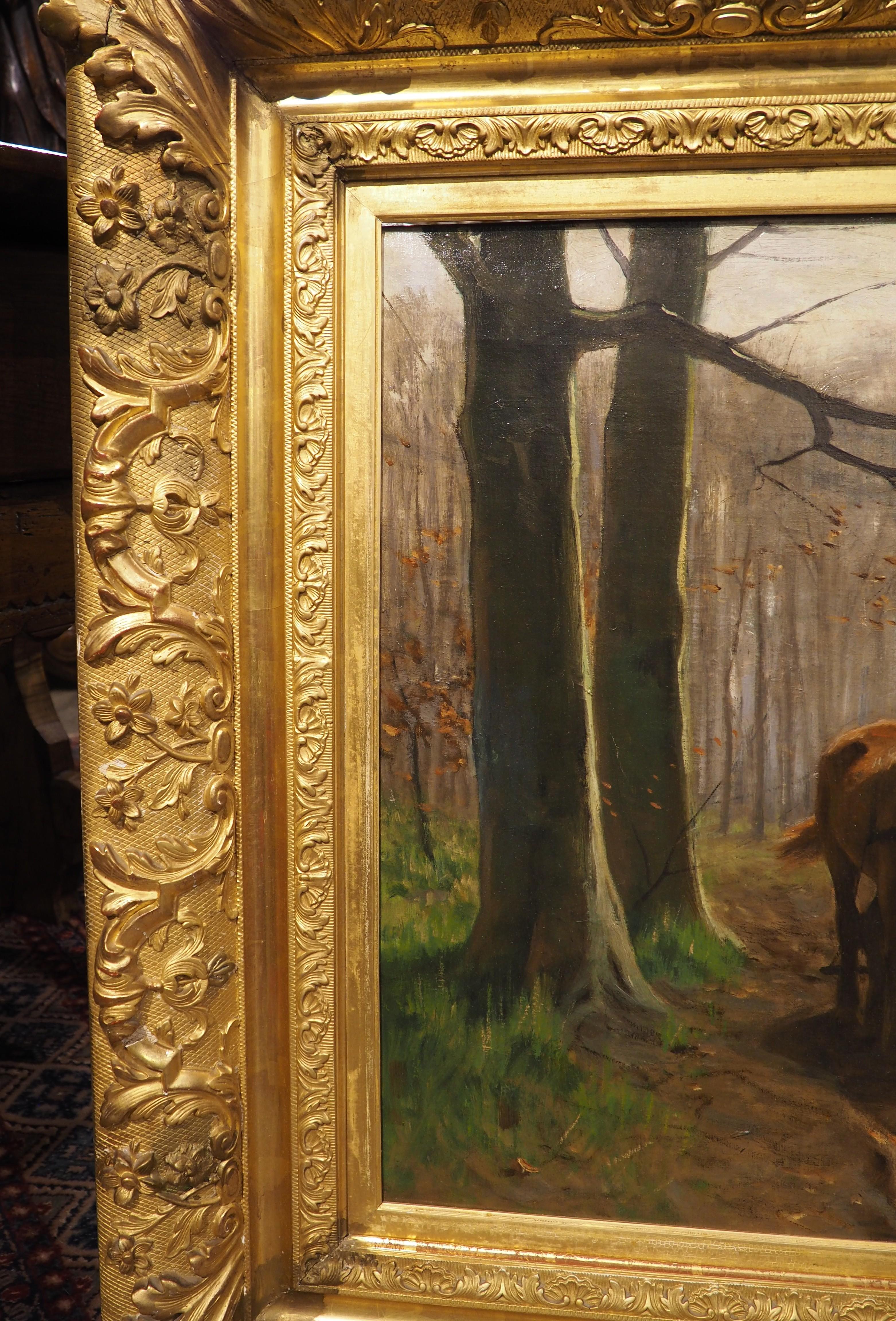 Peinture à l'huile hollandaise ancienne, 